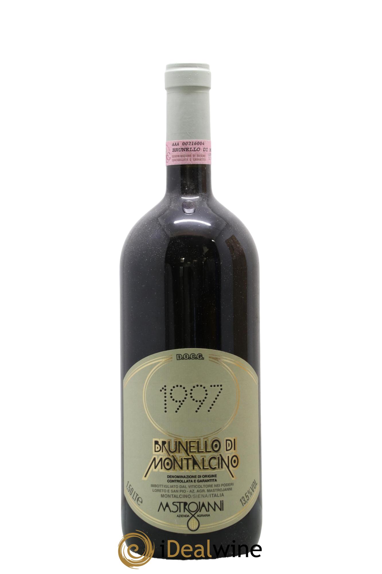 Brunello di Montalcino Mastrojanni 1997 - Lot de 1 magnum - 1