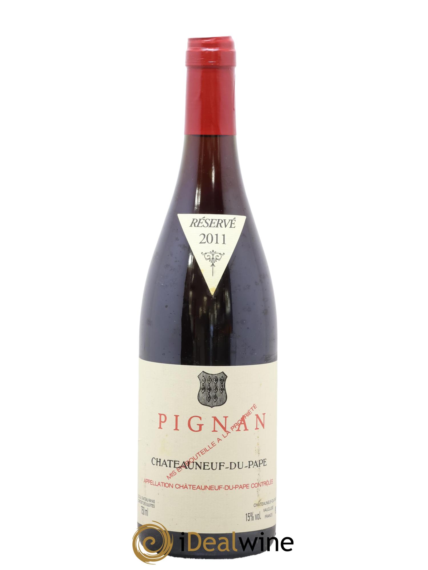 Châteauneuf-du-Pape Pignan Emmanuel Reynaud 2011 - Lot of 1 bottle - 0