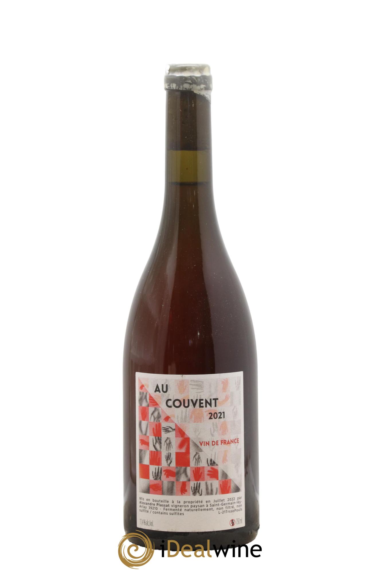 Vin de France Au Couvent Alexandre Plassat 2021 - Lot de 1 bouteille - 0