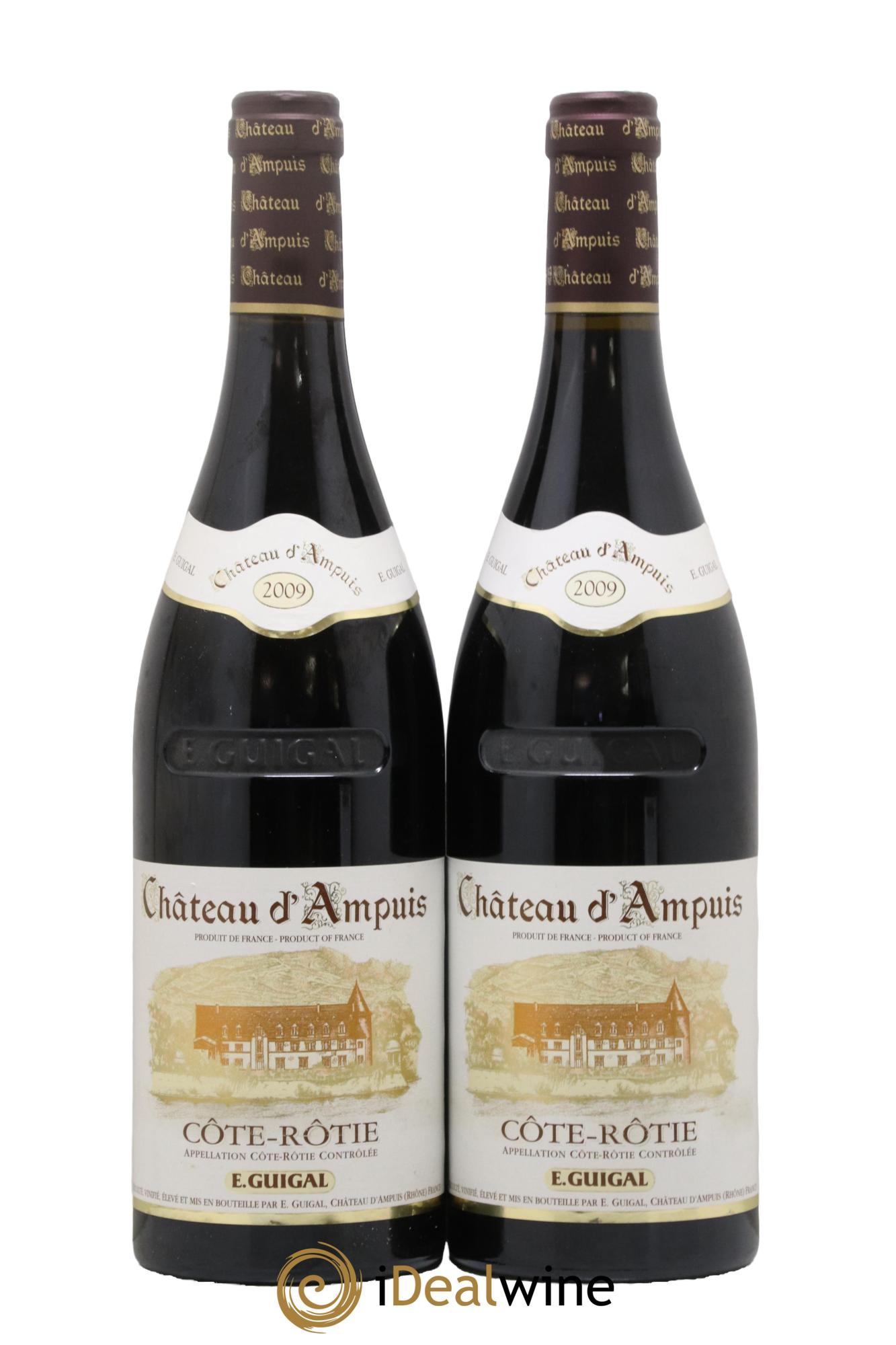 Côte-Rôtie Château d'Ampuis Guigal 2009 - Lot de 2 bouteilles - 0