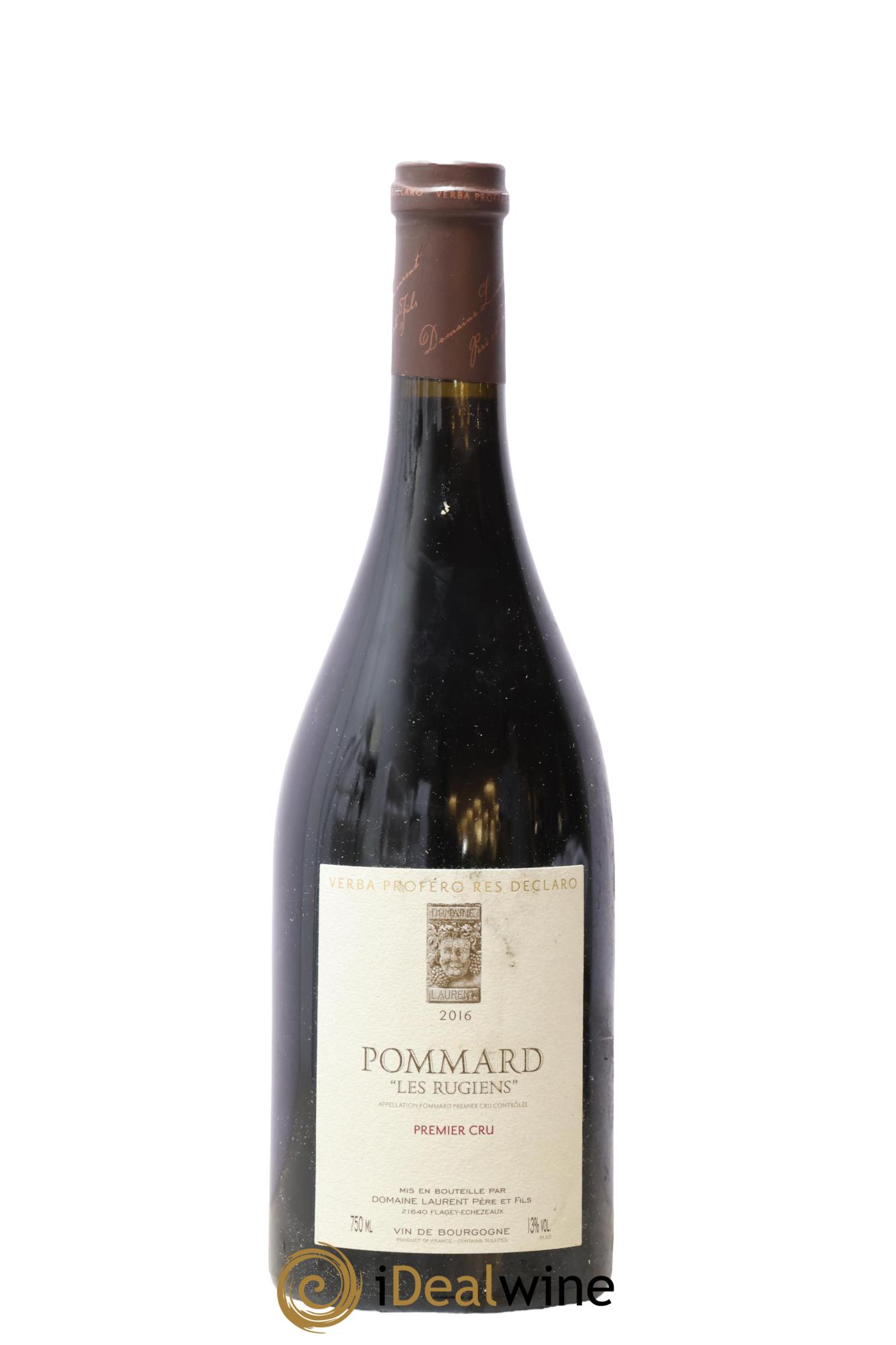 Pommard 1er Cru les Rugiens Laurent Père et Fils 2016 - Lotto di 1 bottiglia - 0