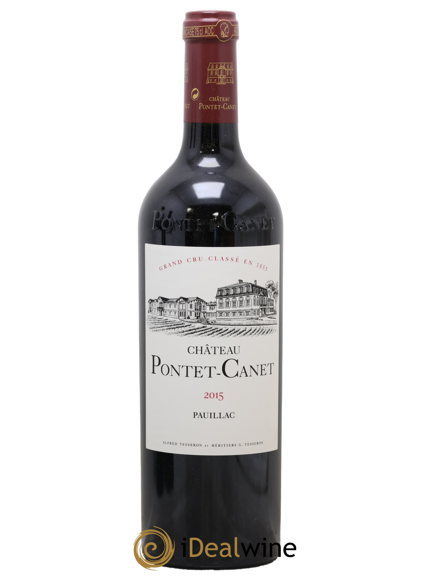 Château Pontet Canet 5ème Grand Cru Classé 2015 - Lot de 1 bouteille - 0