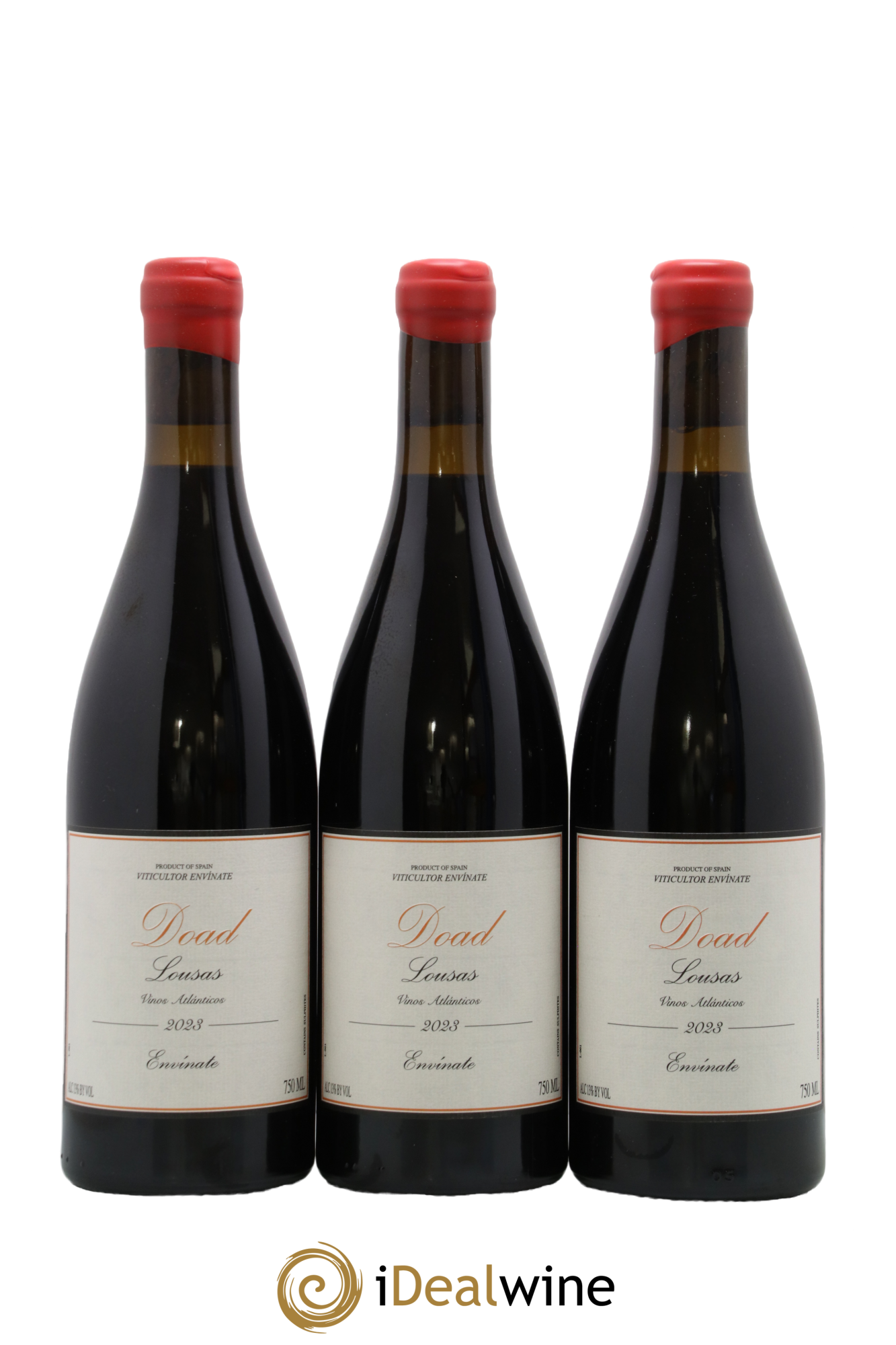 Vinos Atlánticos Lousas Parcela Doad Envinate 2023 - Lot de 3 bouteilles - 0