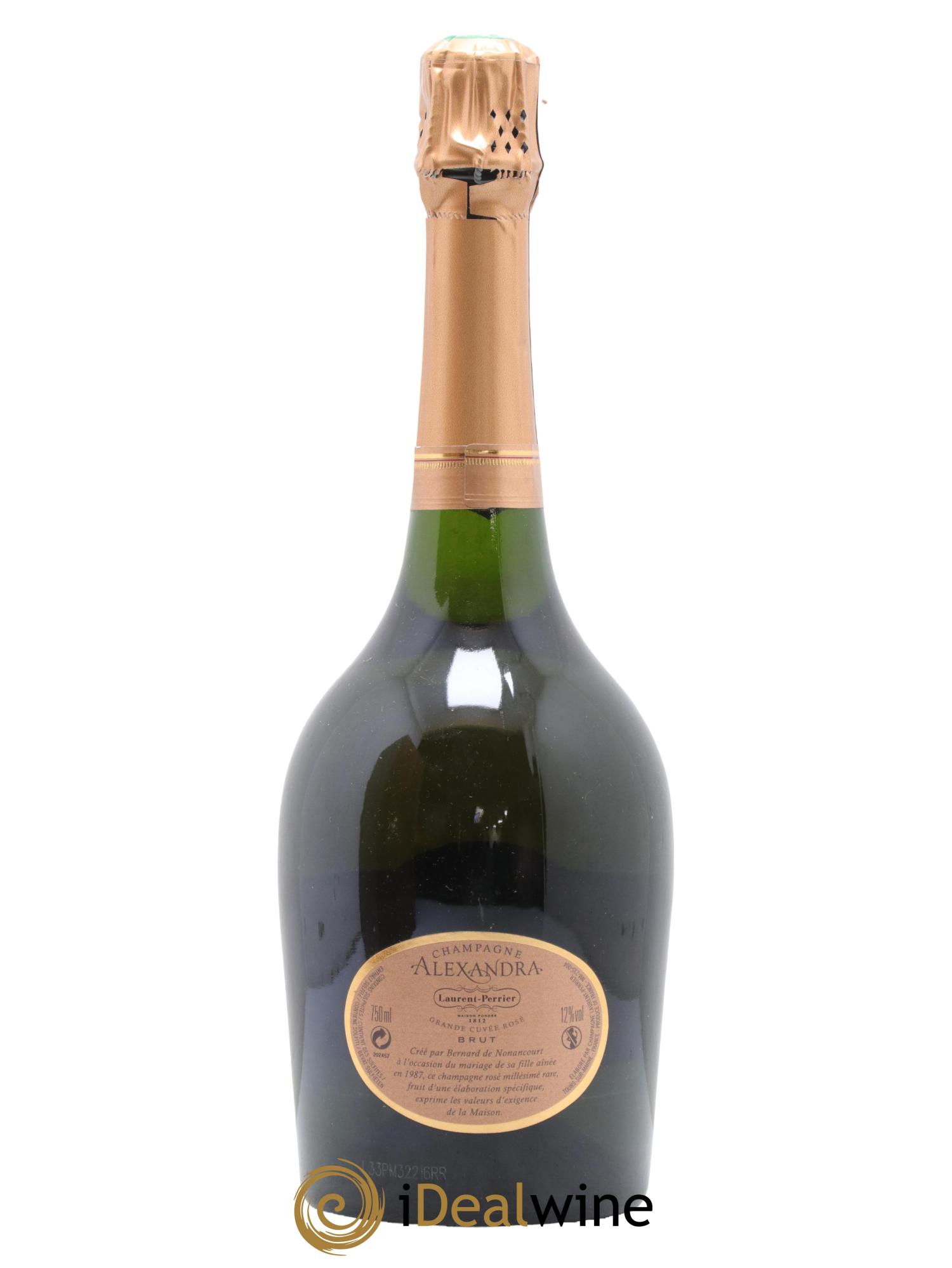 Cuvée Alexandra Laurent Perrier 2004 - Lot de 1 bouteille - 1
