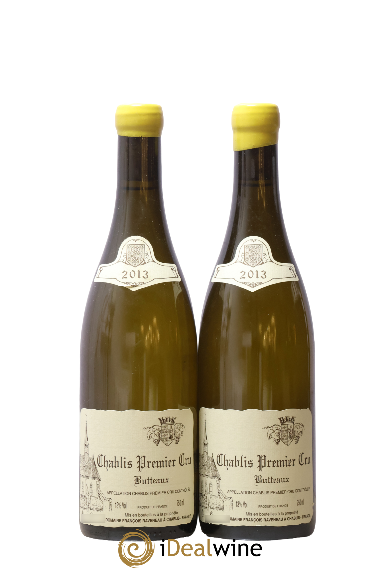 Chablis 1er Cru Butteaux Raveneau (Domaine) 2013 - Lot de 2 bouteilles - 0