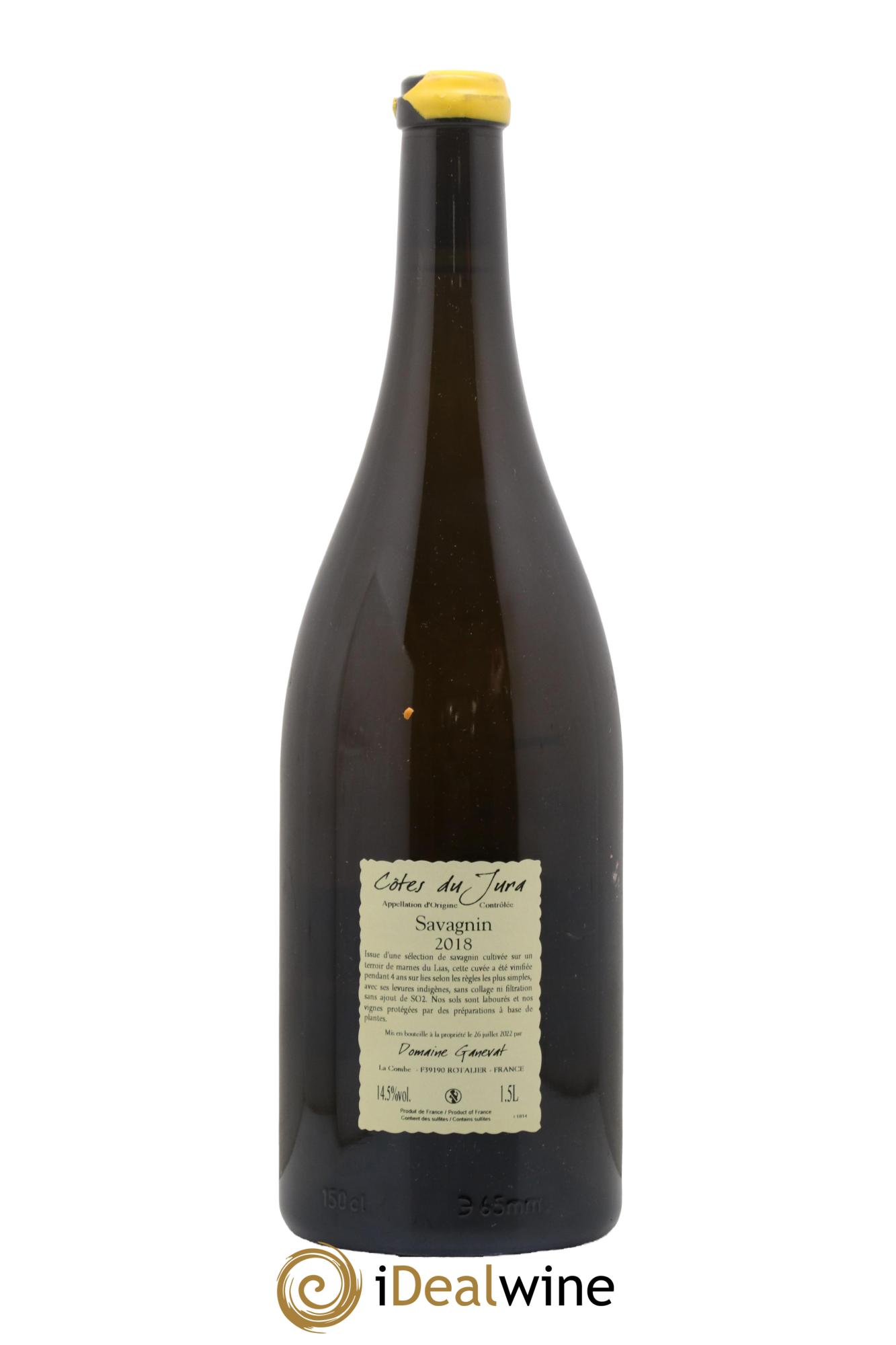 Côtes du Jura Sous la Roche Jean-François Ganevat (Domaine) 2018 - Lot of 1 magnum - 1