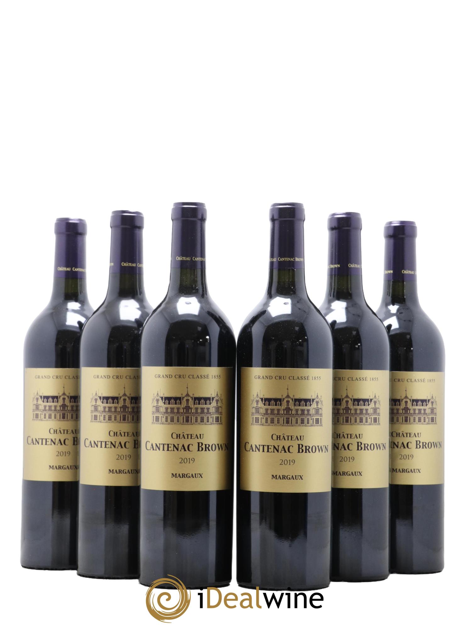 Château Cantenac Brown 3ème Grand Cru Classé 2019 - Lot de 6 bouteilles - 0