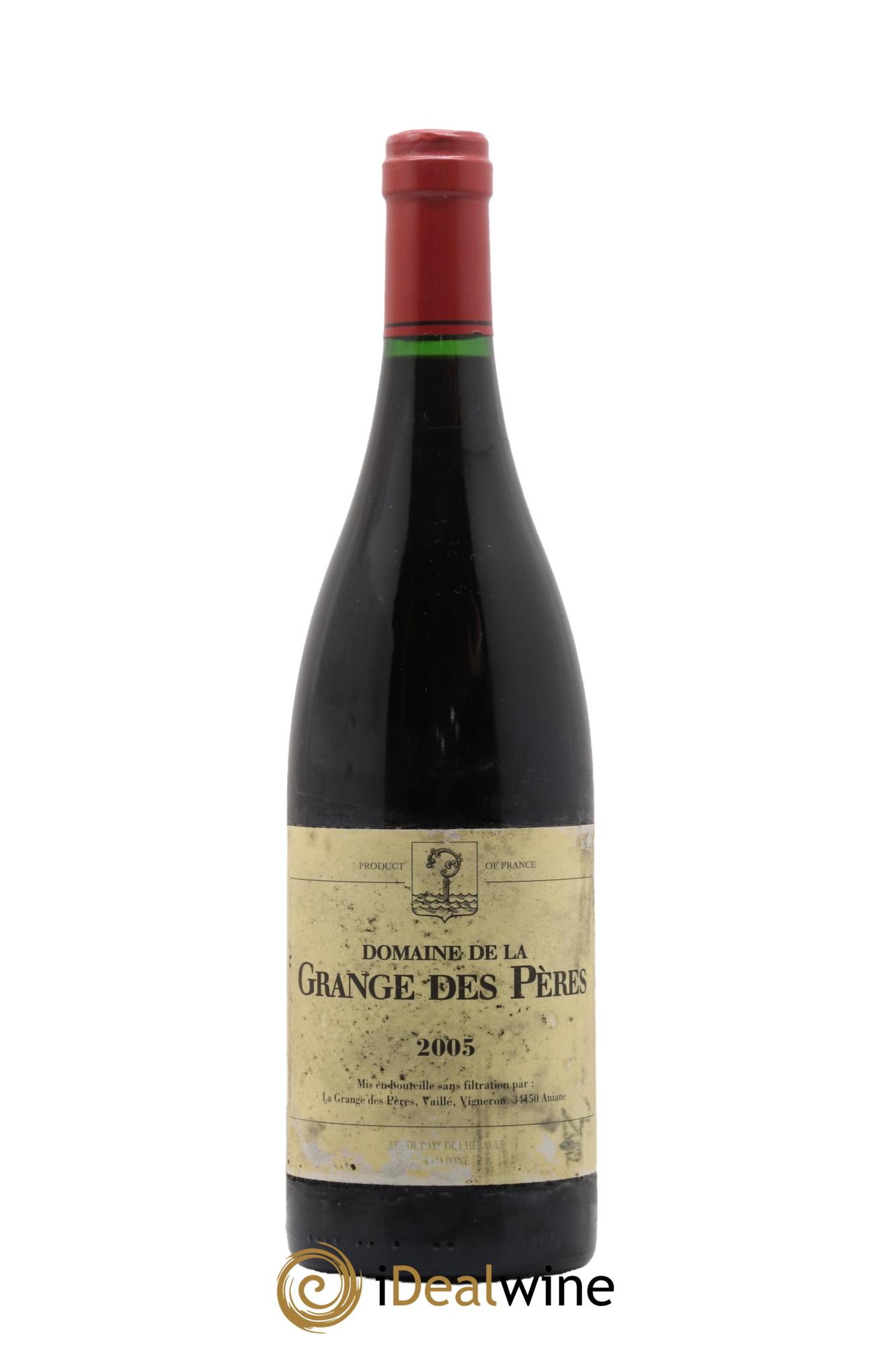 Pays d'Hérault Grange des Pères Laurent Vaillé 2005 - Lot de 1 bouteille - 0