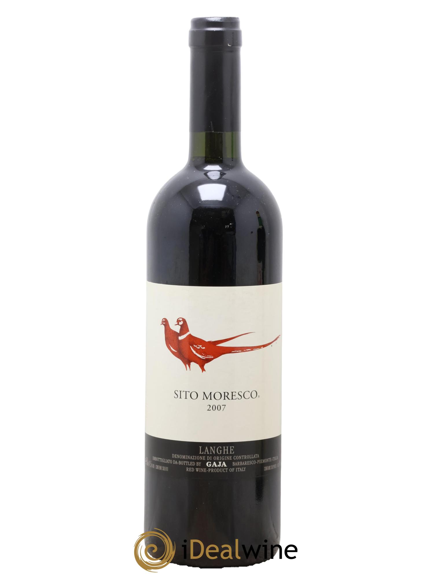 Langhe DOC Sito Moresco Angelo Gaja 2007 - Lotto di 1 bottiglia - 0