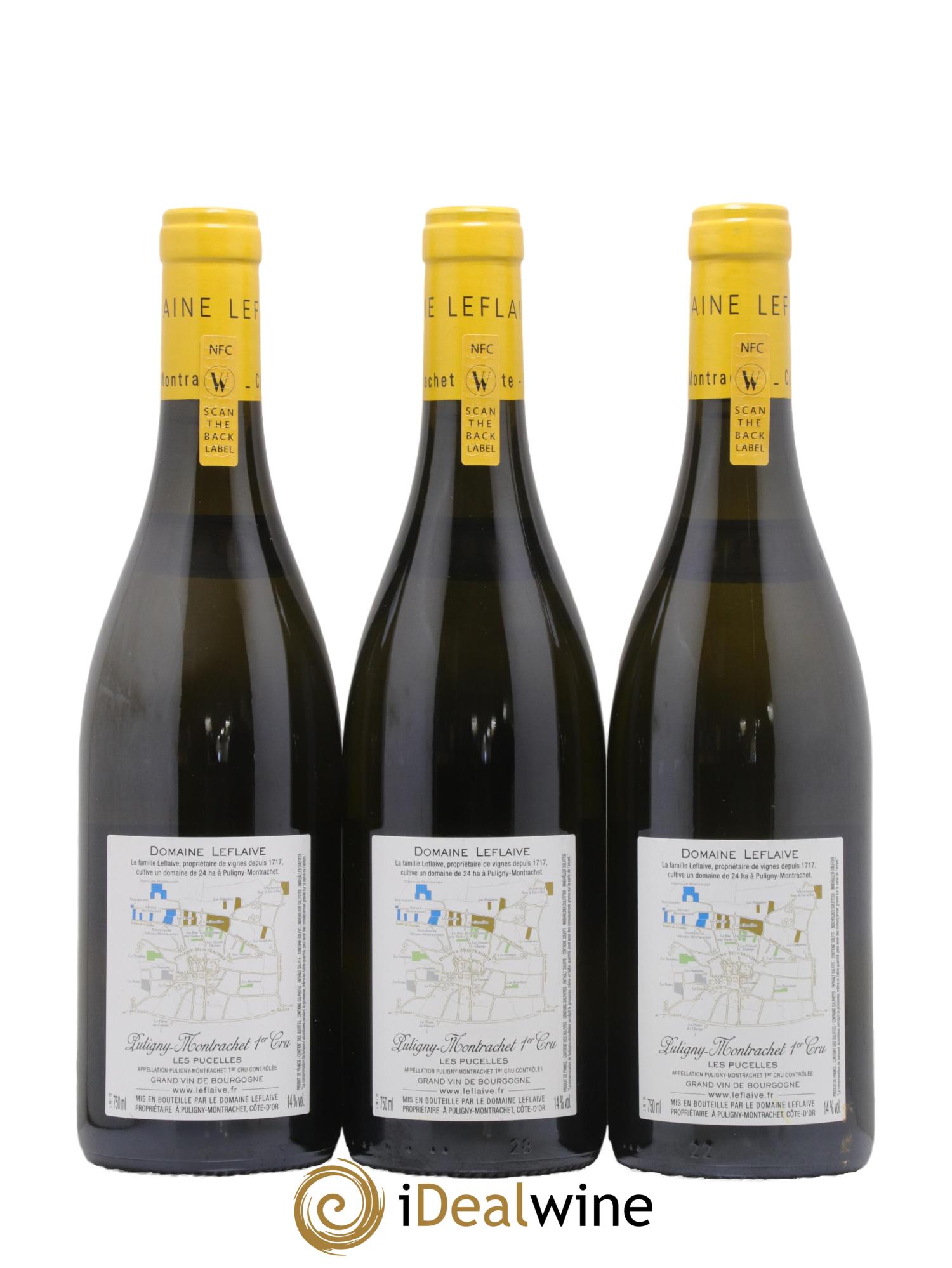 Puligny-Montrachet 1er Cru Les Pucelles Leflaive (Domaine) 2019 - Posten von 3 Flaschen - 1