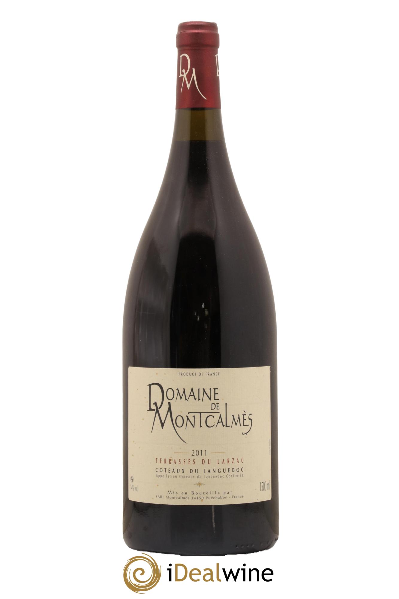 Terrasses du Larzac Domaine de Montcalmès Frédéric Pourtalié 2011 - Lot de 1 magnum - 0
