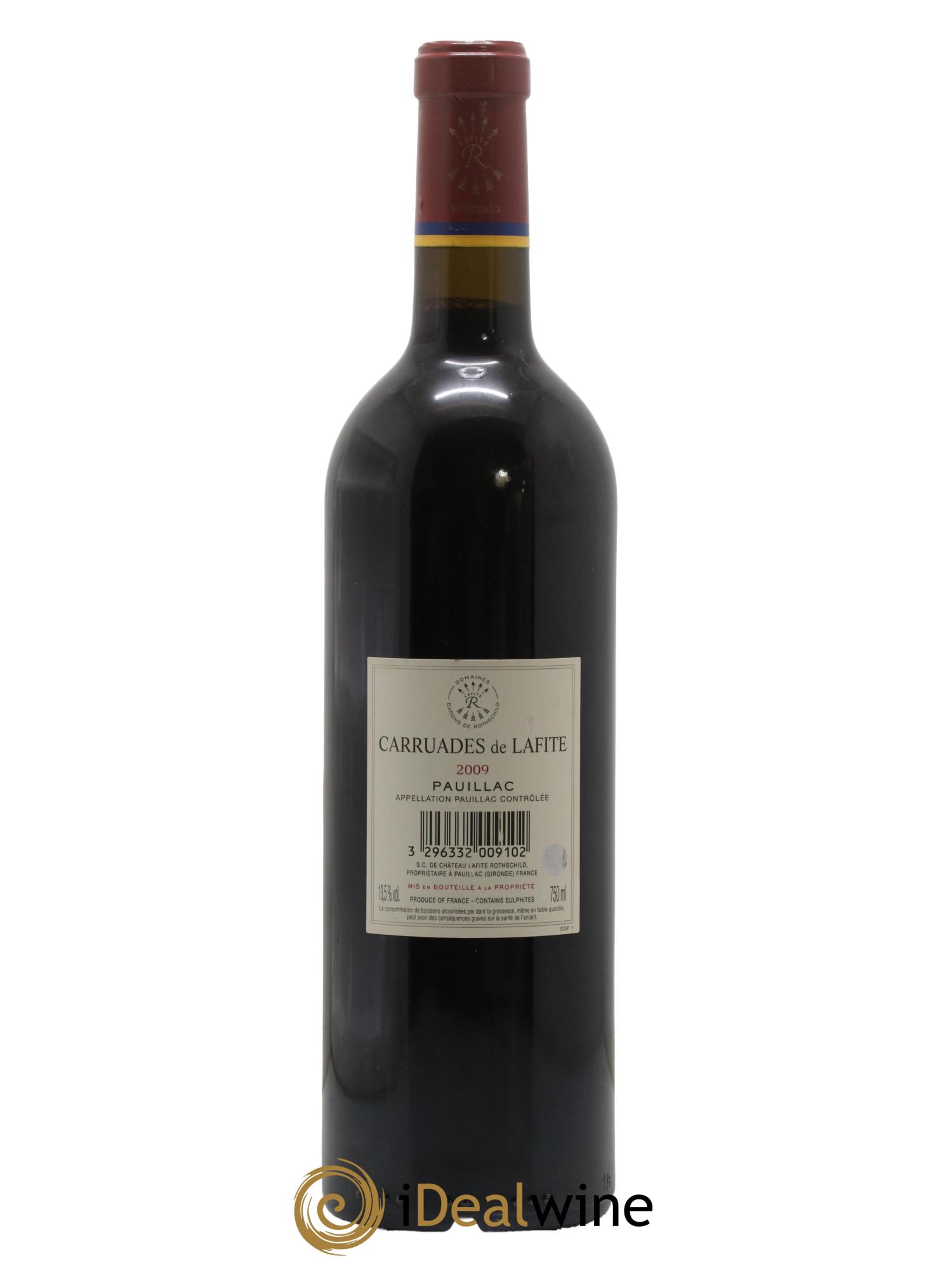 Carruades de Lafite Rothschild Second Vin 2009 - Lotto di 1 bottiglia - 1