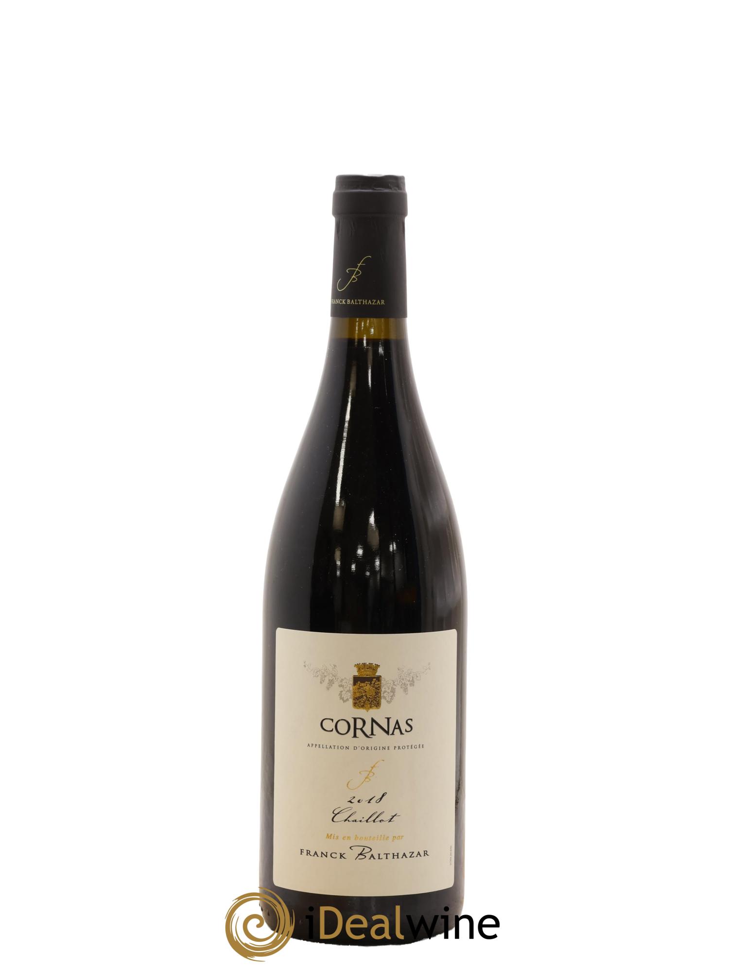Cornas Chaillot Franck Balthazar (Domaine) 2018 - Lot de 1 bouteille - 0