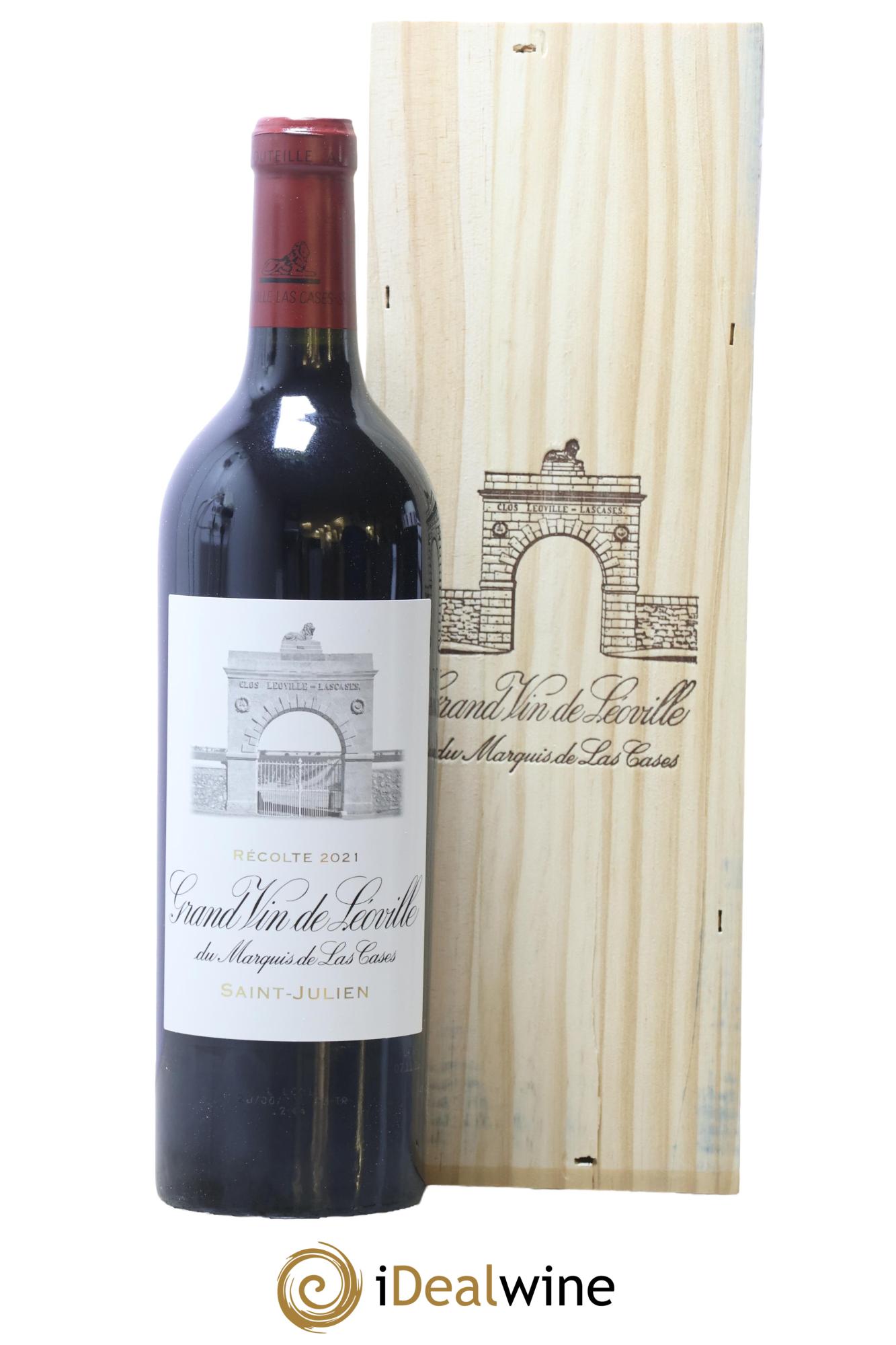 Château Léoville Las Cases 2ème Grand Cru Classé 2021 - Lote de 1 botella - 0