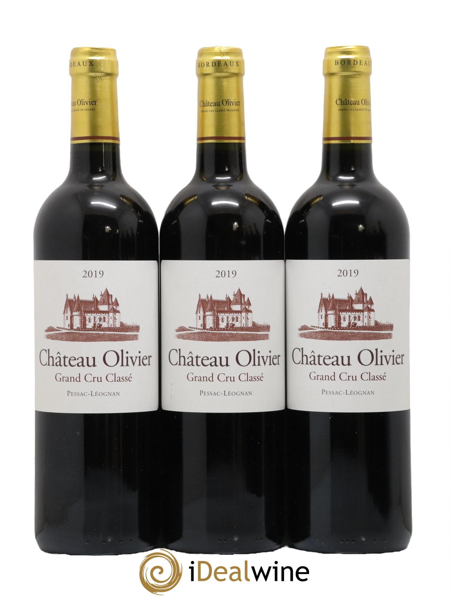 Château Olivier Cru Classé de Graves 2019 - Lot de 6 bouteilles - 2