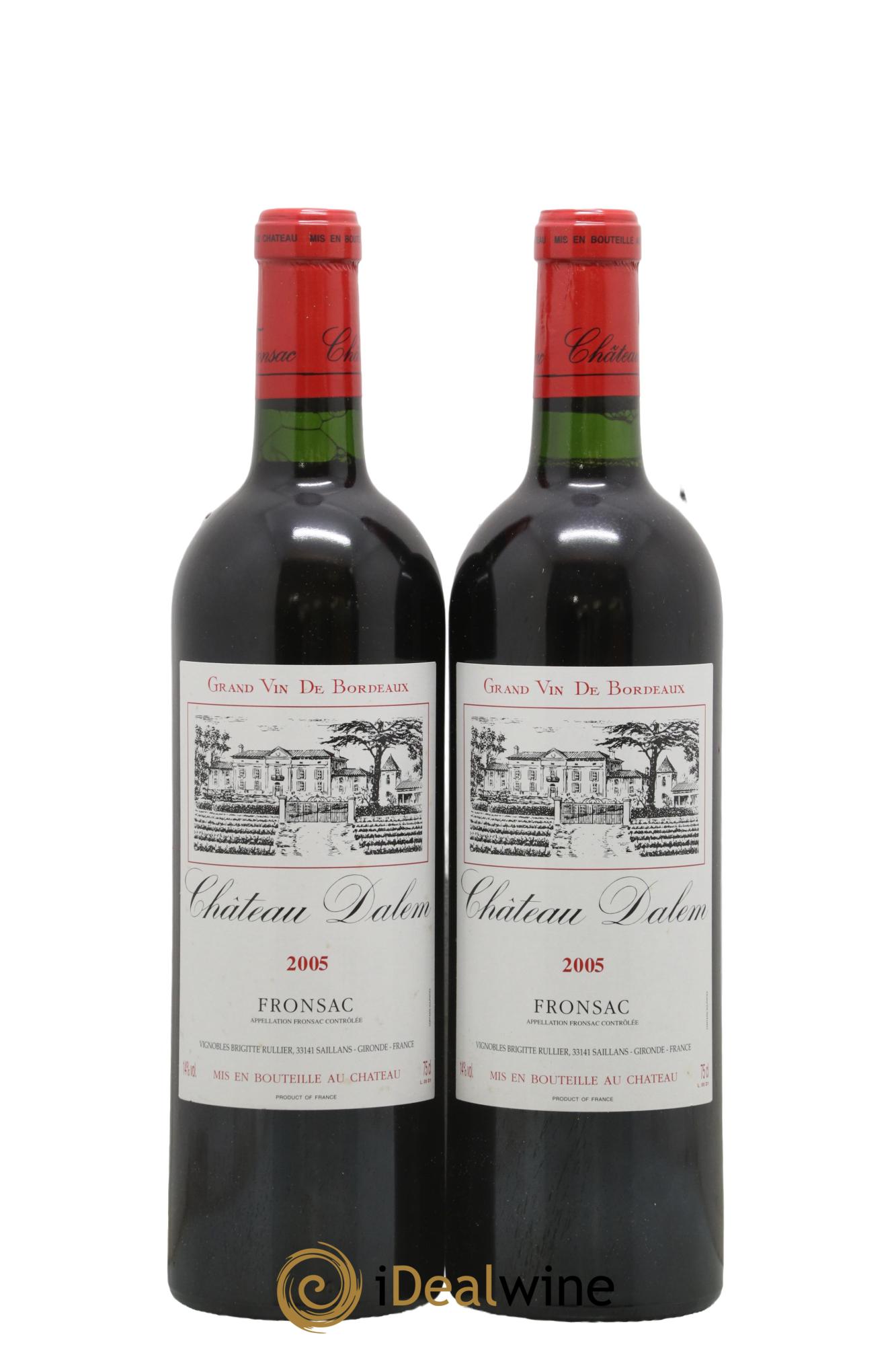 Château Dalem 2005 - Lot de 2 bouteilles - 0
