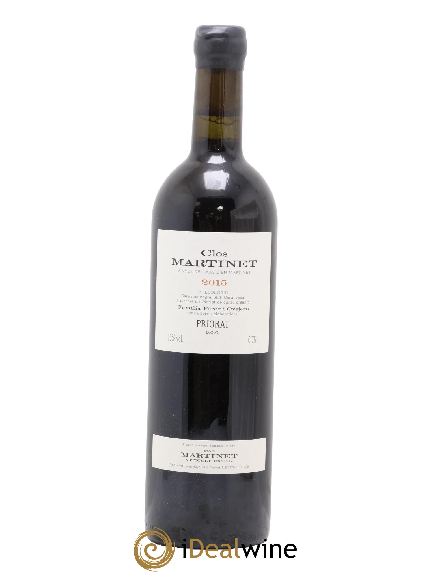 Priorat Clos Martinet DOCA Mas Martinet Viticultors 2015 - Lot of 1 bottle - 0