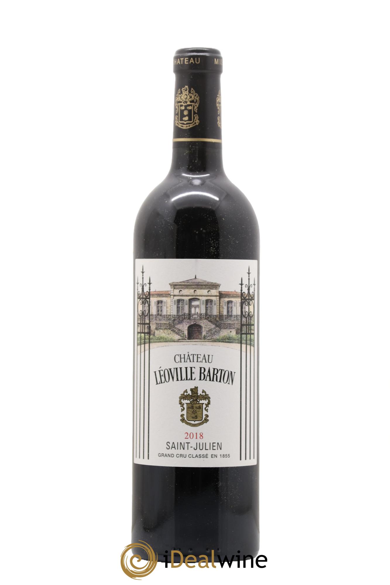 Château Léoville Barton 2ème Grand Cru Classé 2018 - Lot de 1 bouteille - 0