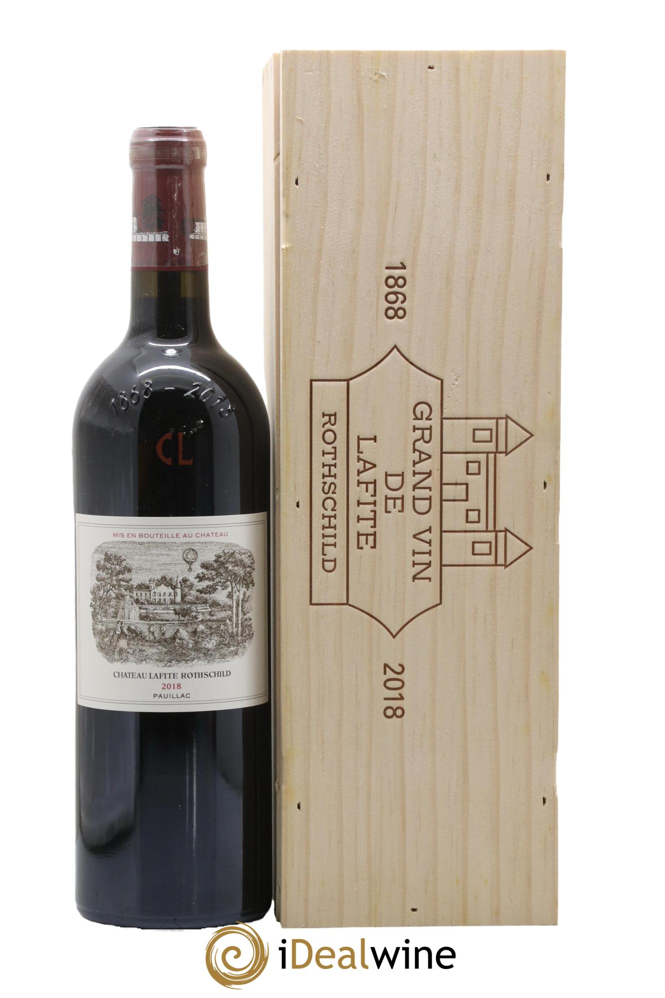 Château Lafite Rothschild 1er Grand Cru Classé 2018 - Lot of 1 bottle - 0