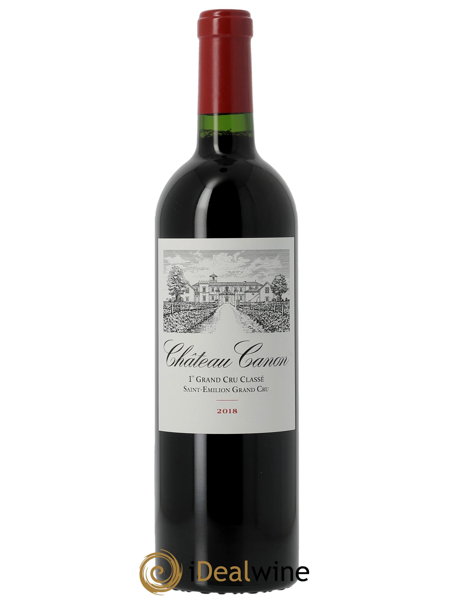 Château Canon 1er Grand Cru Classé B (OWC if 6 bt) 2018 - Lot of 1 bottle - 0
