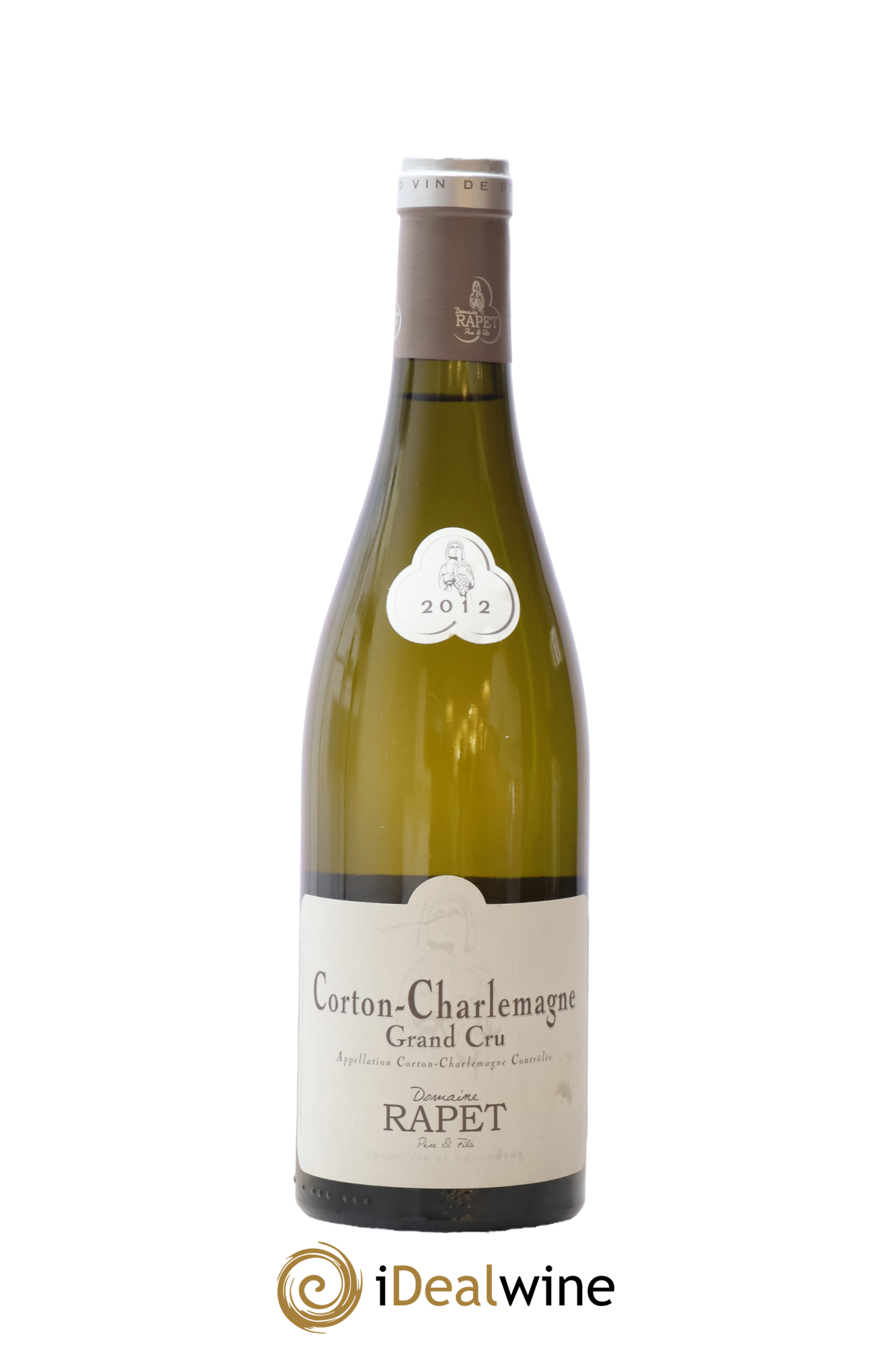 Corton-Charlemagne Grand Cru Rapet Père & Fils 2012 - Lot de 1 bouteille - 0