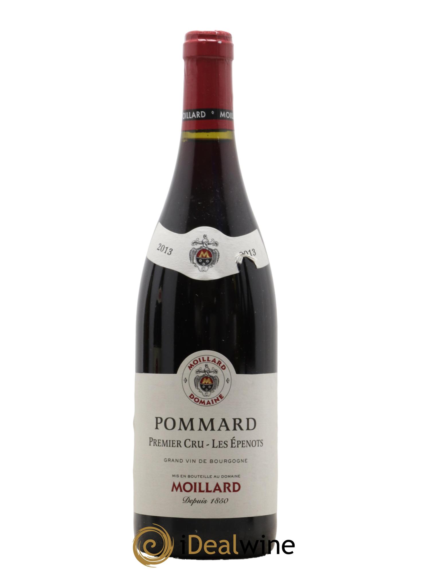 Pommard 1er Cru Les Epenots Moillard 2013 - Lot de 1 bouteille - 0