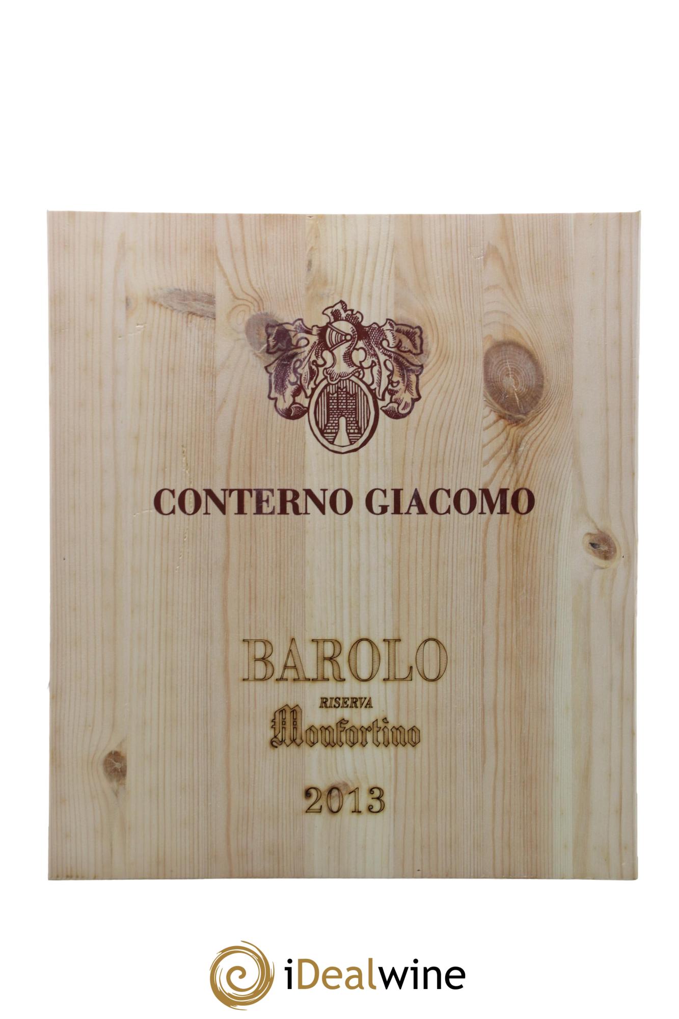 Barolo DOCG Riserva Monfortino Giacomo Conterno 2013 - Lot de 3 bouteilles - 2