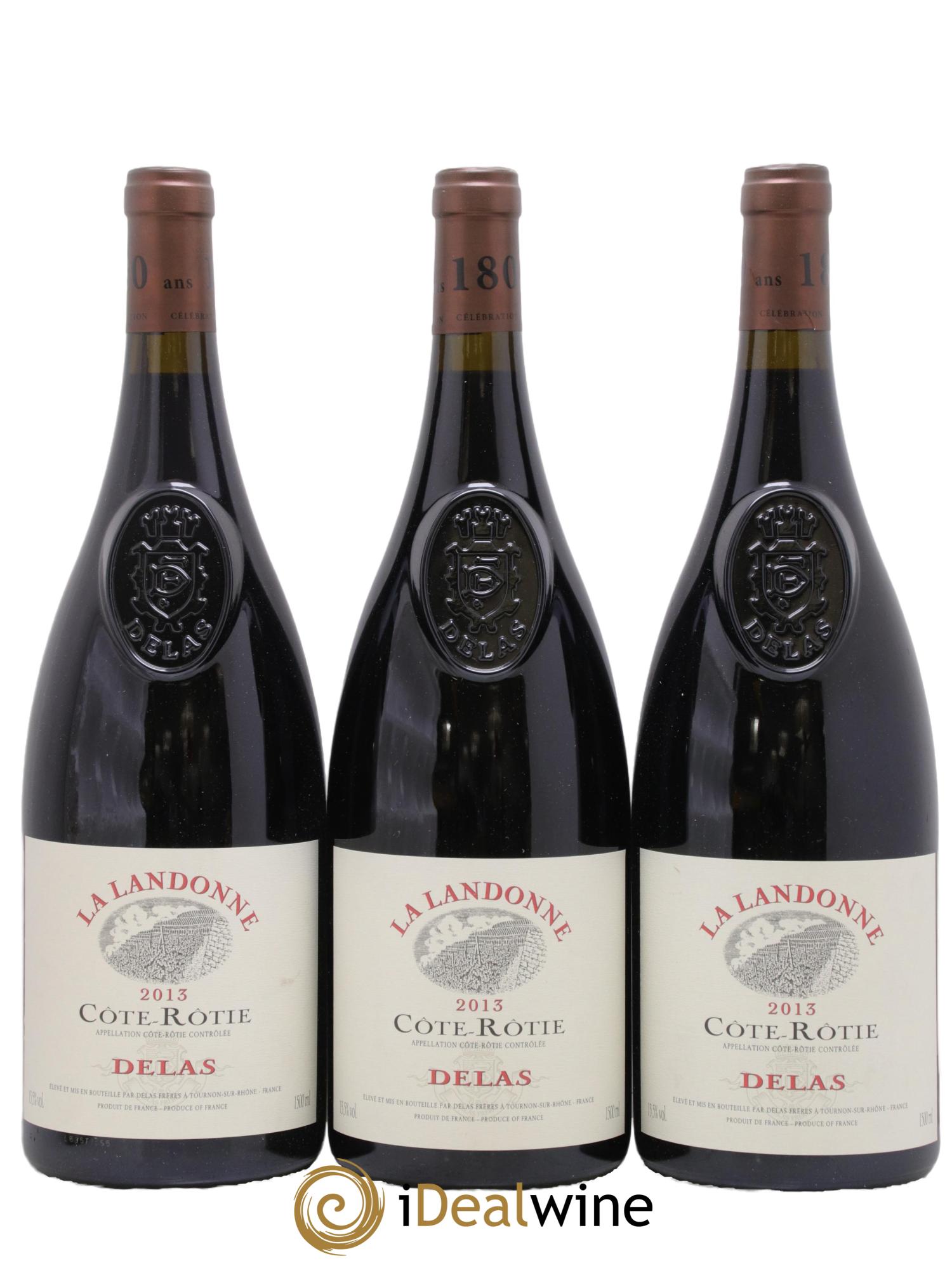 Côte-Rôtie La Landonne Delas Frères 2013 - Lot de 3 magnums - 0