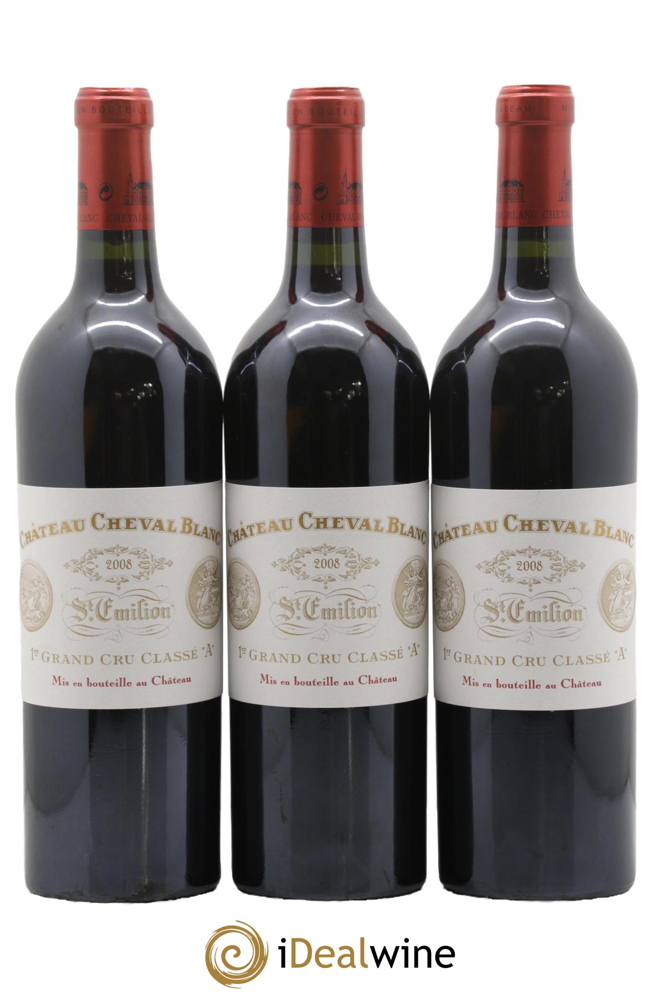 Château Cheval Blanc 1er Grand Cru Classé A 2008 - Lot de 12 bouteilles - 7