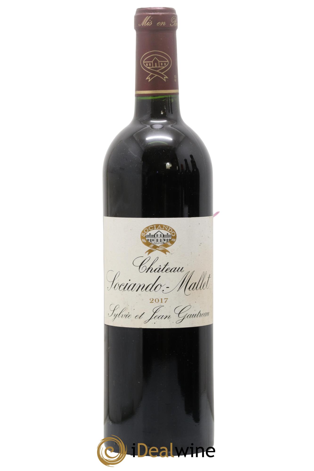 Château Sociando Mallet 2017 - Lotto di 1 bottiglia - 0