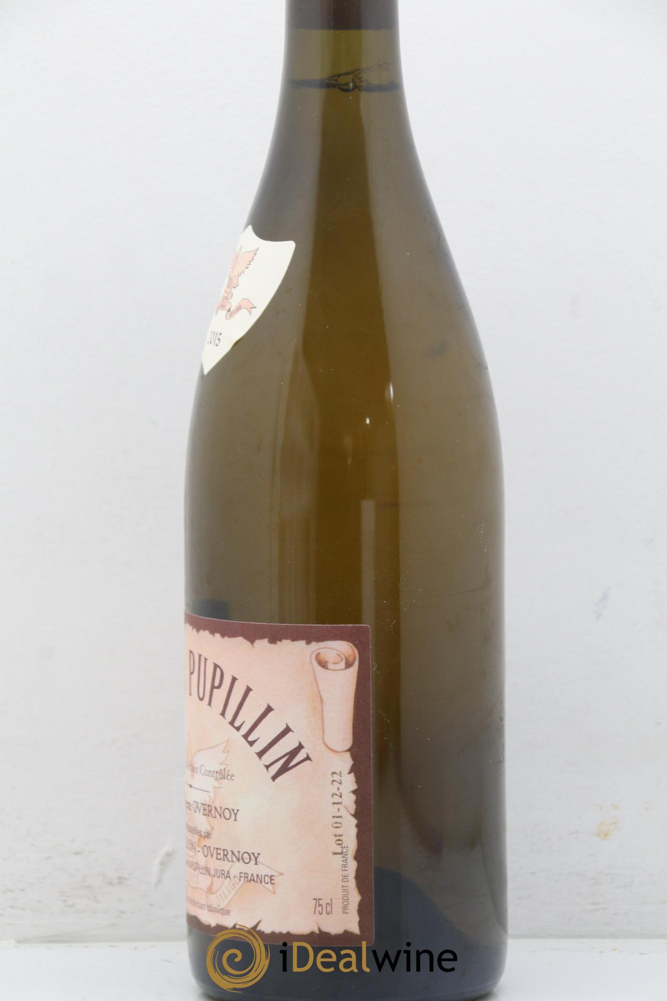 Arbois-Pupillin Chardonnay élevage prolongé (cire blanche) Overnoy-Houillon (Domaine) 2015 - Lotto di 1 bottiglia - 1