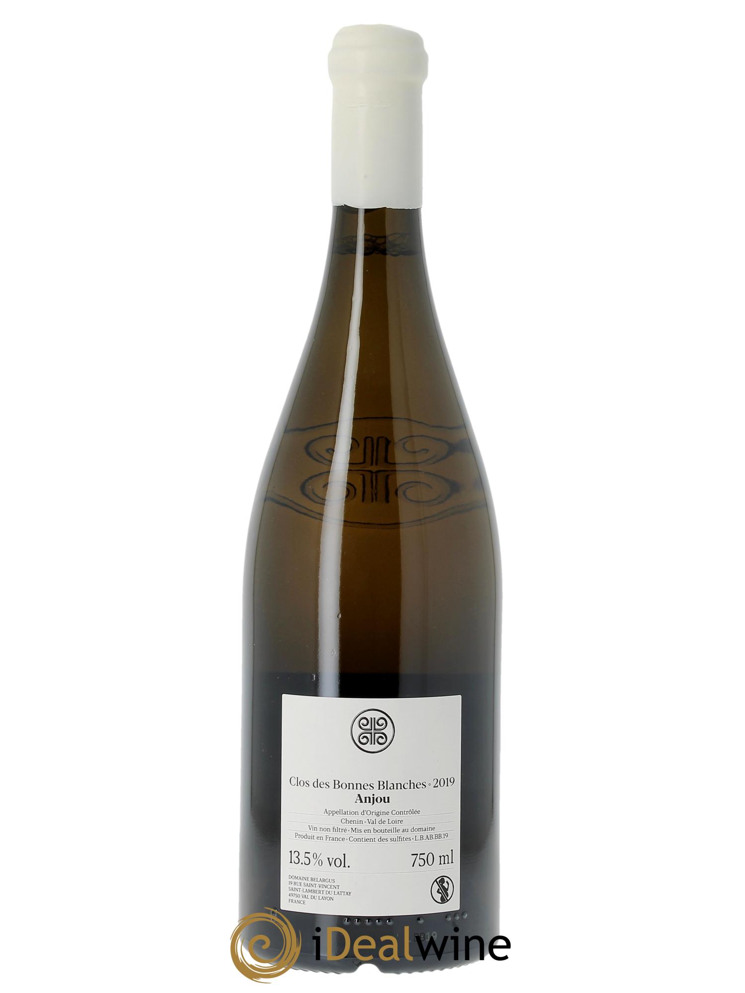 Anjou Bonnes Blanches Belargus 2019 - Posten von 1 Flasche - 1