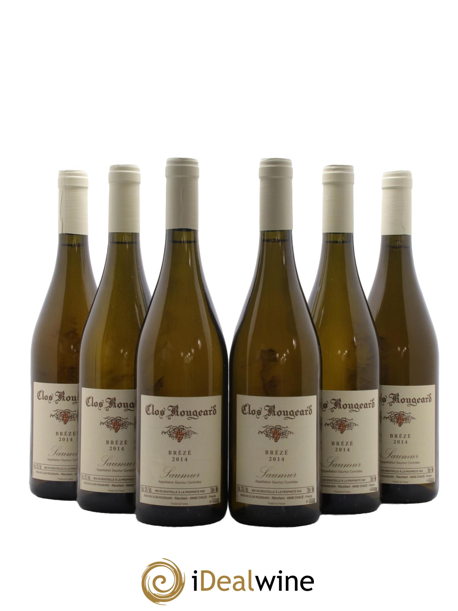 Saumur Brézé Clos Rougeard 2014 - Lot de 6 bouteilles - 0