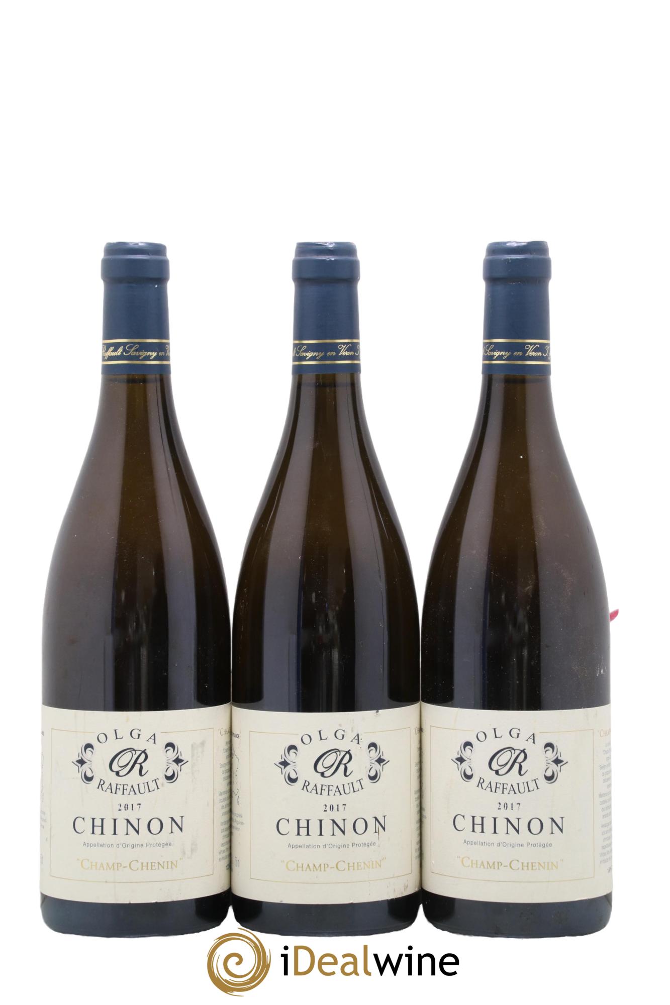 Chinon Champ Chenin Domaine Olga Raffault 2017 - Lot de 3 bouteilles - 0