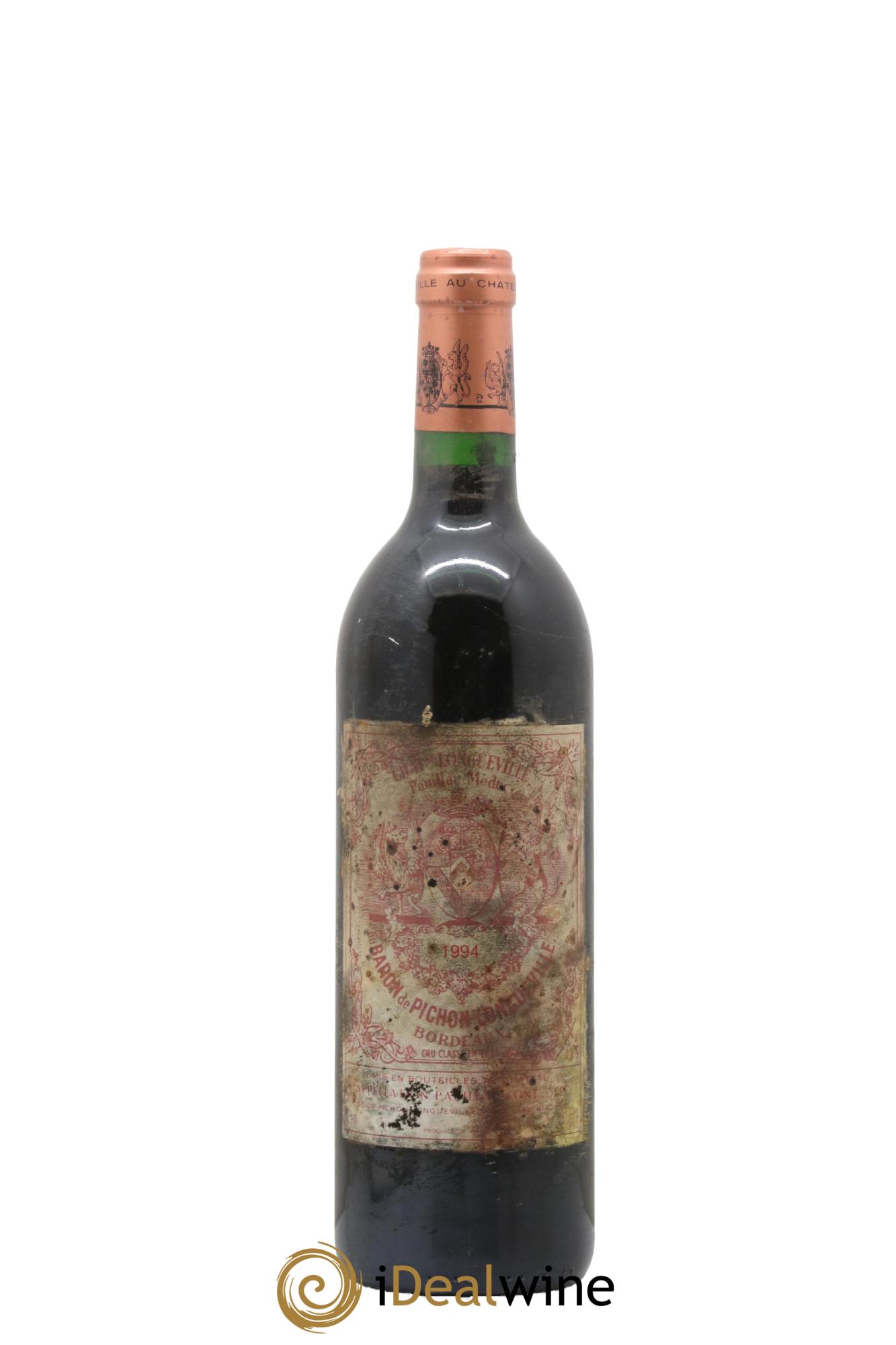 Pichon Longueville Baron 2ème Grand Cru Classé 1994 - Lot of 1 bottle - 0