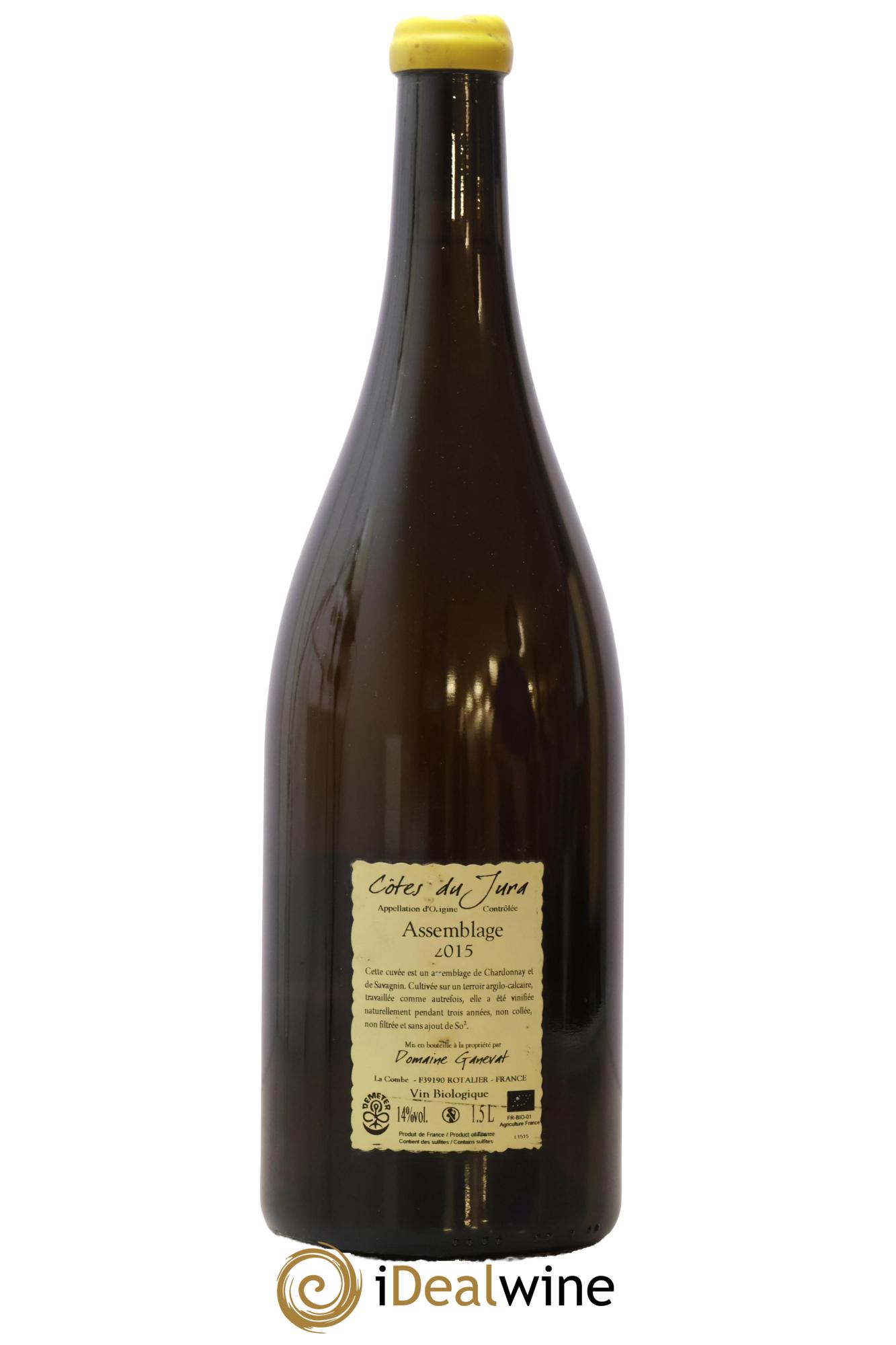 Côtes du Jura Cuvée Orégane Jean-François Ganevat (Domaine) 2015 - Lot of 1 magnum - 1