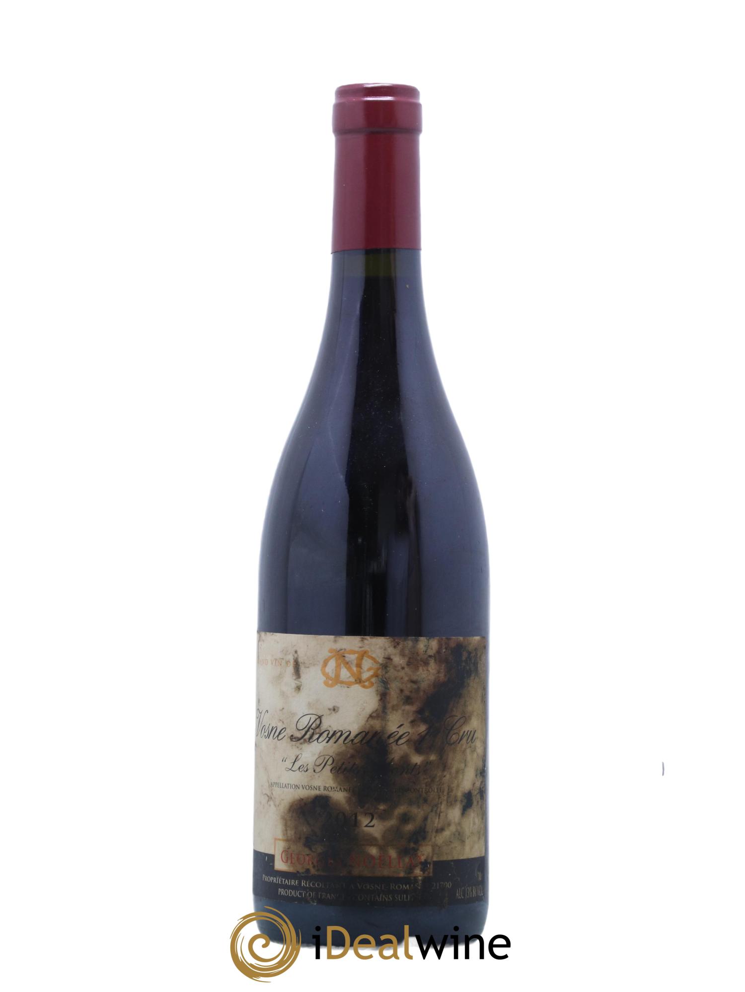 Vosne-Romanée 1er Cru Les Petits Monts Georges Noëllat (Domaine) 2012 - Lot de 1 bouteille - 0