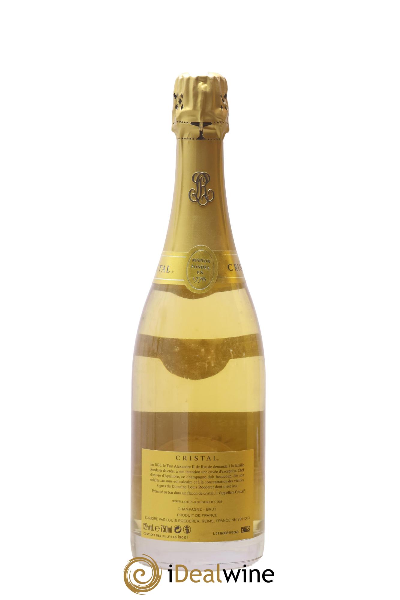 Cristal Louis Roederer 2009 - Lot of 1 bottle - 2