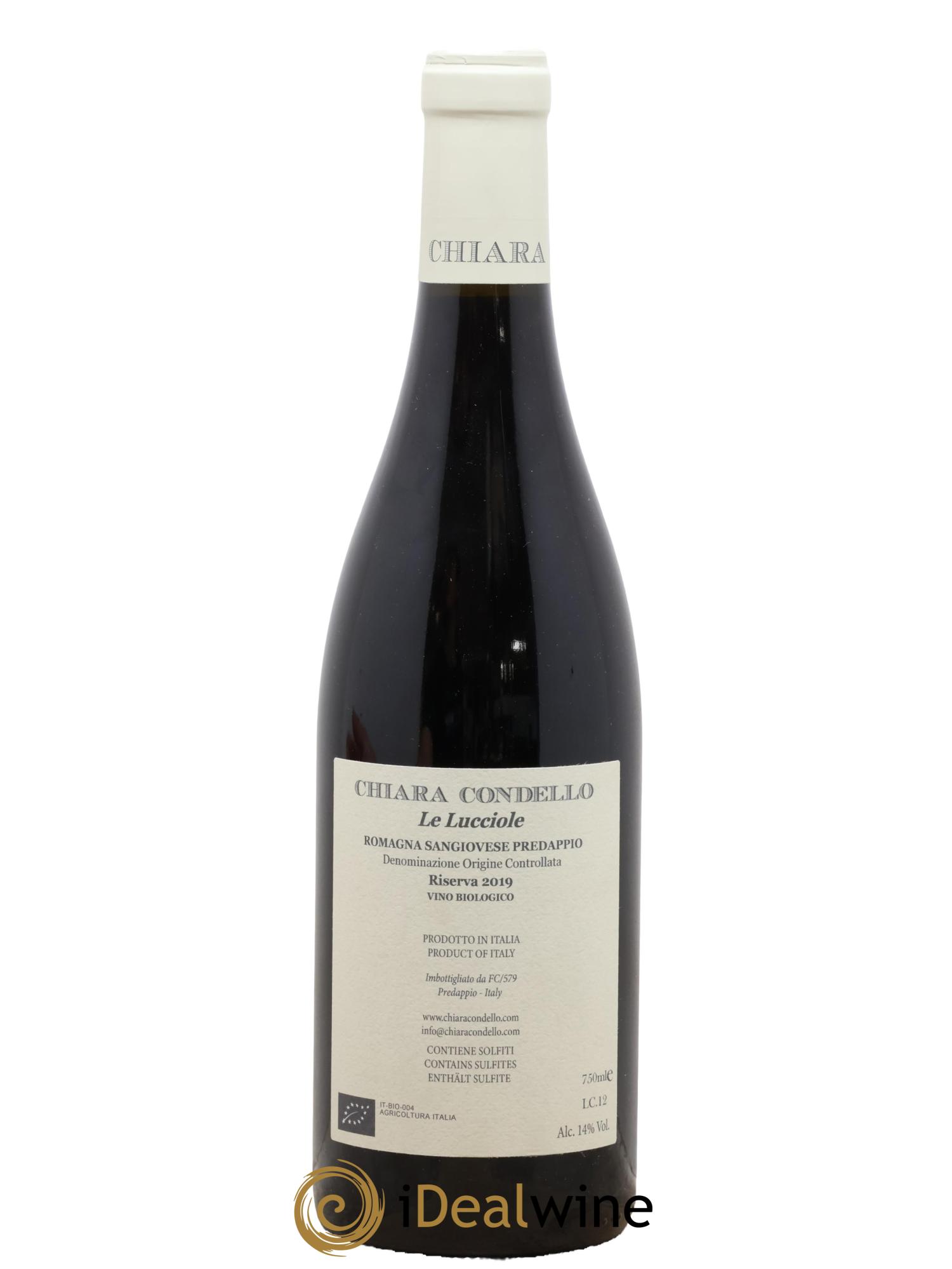 Sangiovese Di Romagna Predappio DOC Chiara Condello Le Lucciole Riserva 2019 - Posten von 1 Flasche - 1