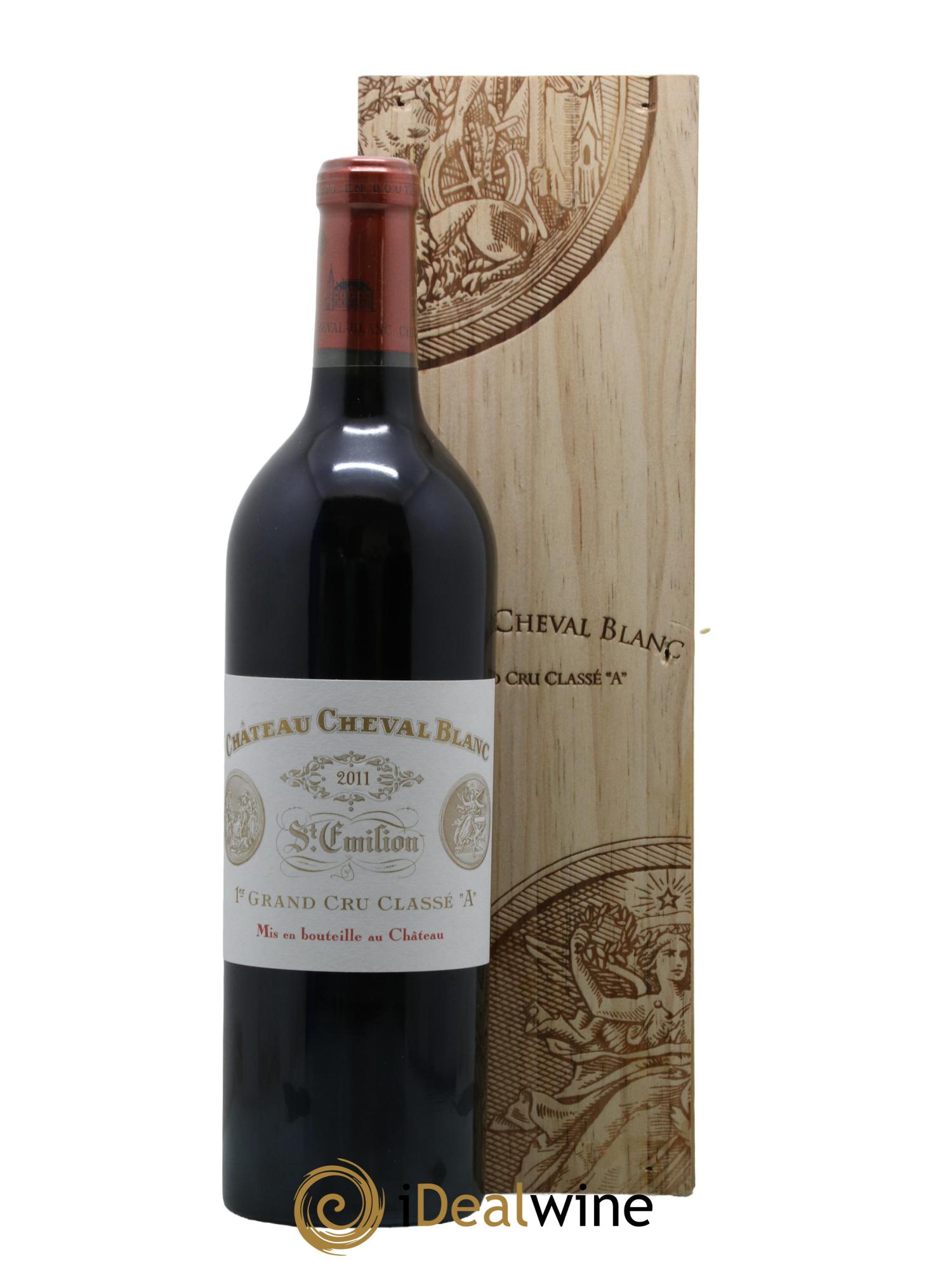 Château Cheval Blanc 1er Grand Cru Classé A 2011 - Lot de 1 bouteille - 0