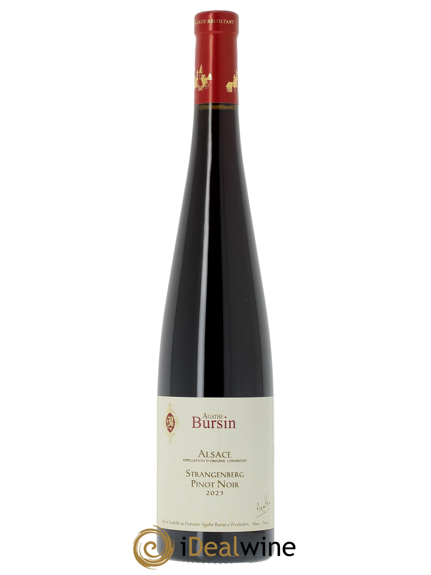 Alsace Pinot Noir Strangenberg Agathe Bursin  2023 - Lot de 1 bouteille - 0