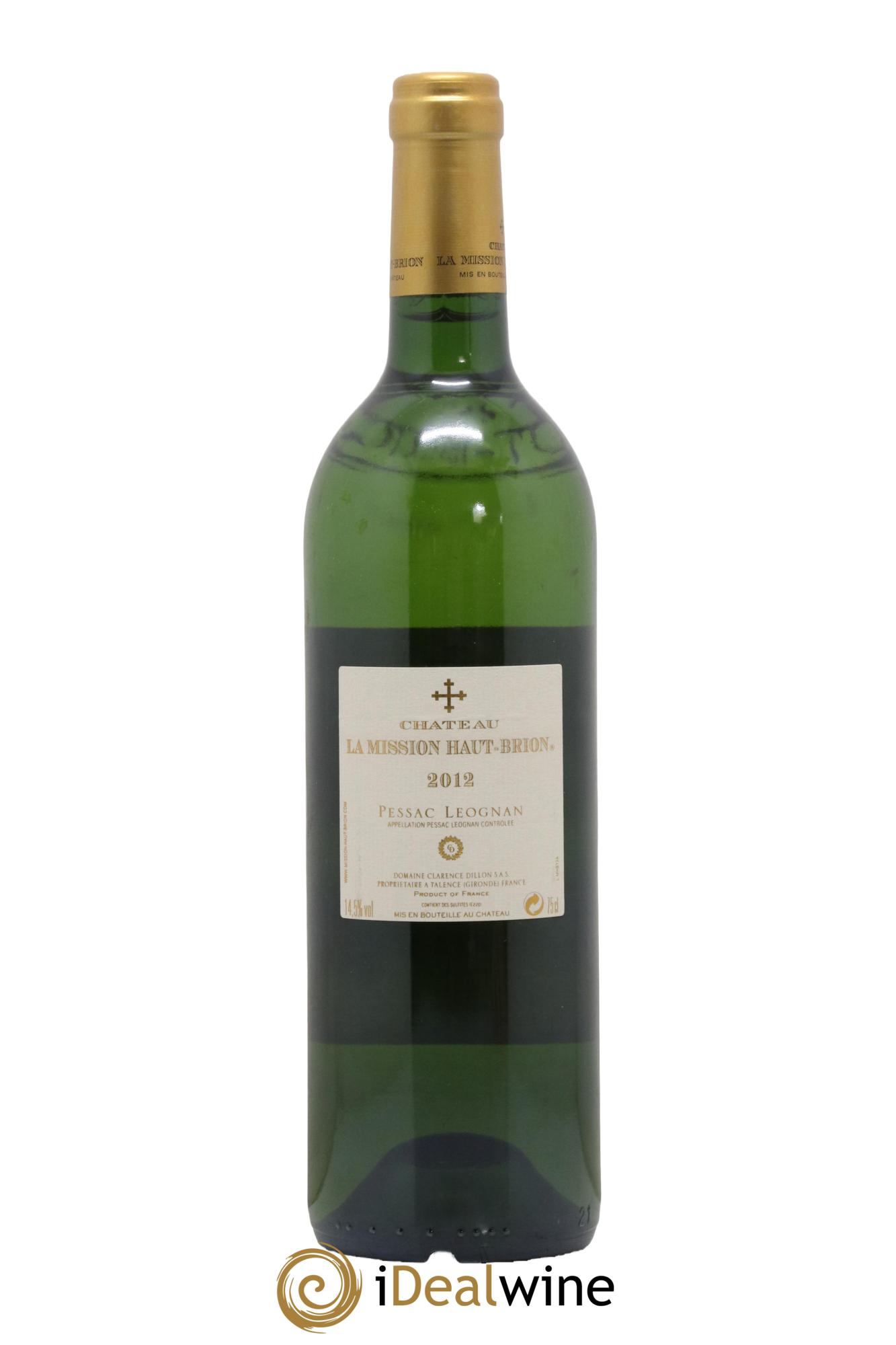 Château la Mission Haut-Brion 2012 - Lot de 1 bouteille - 1