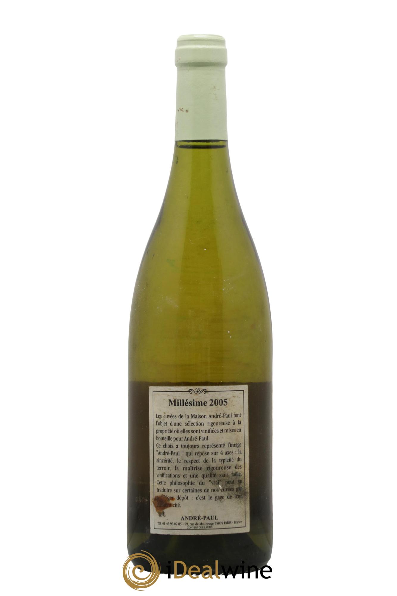 Meursault Les Narvaux Boyer-Martenot 2005 - Lot de 1 bouteille - 1