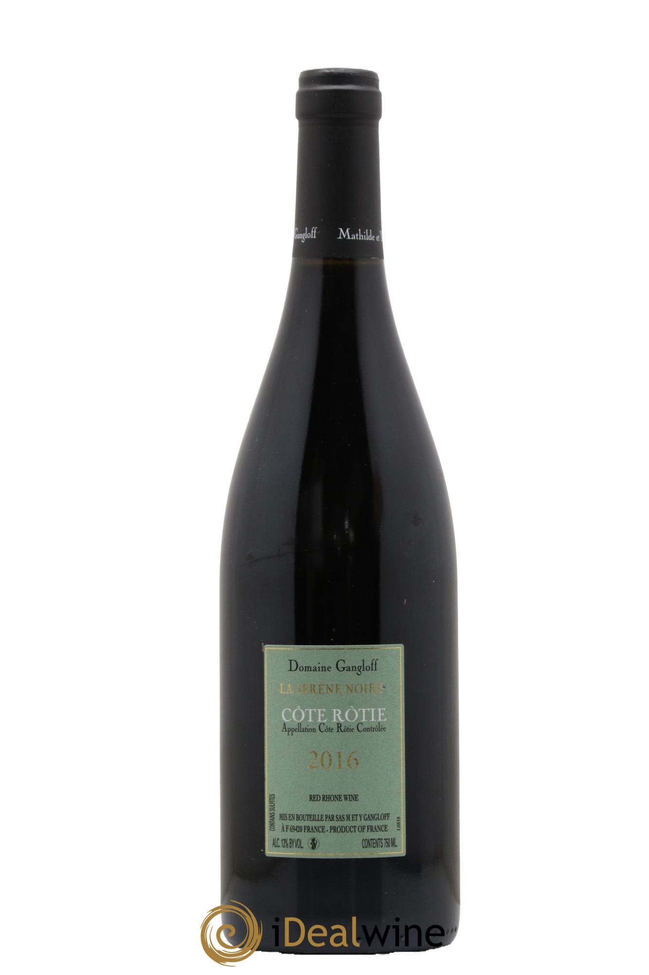 Côte-Rôtie La Sereine Noire Gangloff (Domaine) 2016 - Lot de 1 bouteille - 1