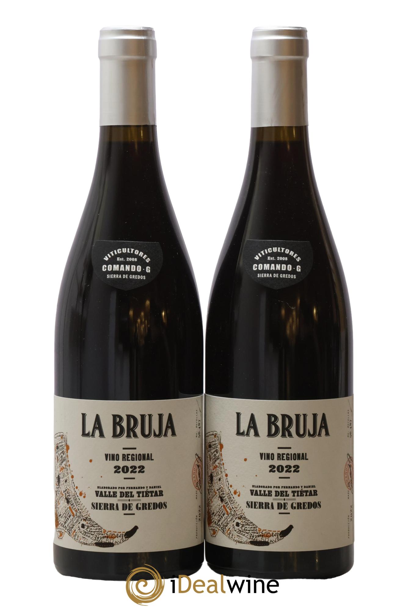Vinos de Madrid DO Comando G La Bruja de Rozas 2022 - Lot of 2 bottles - 0