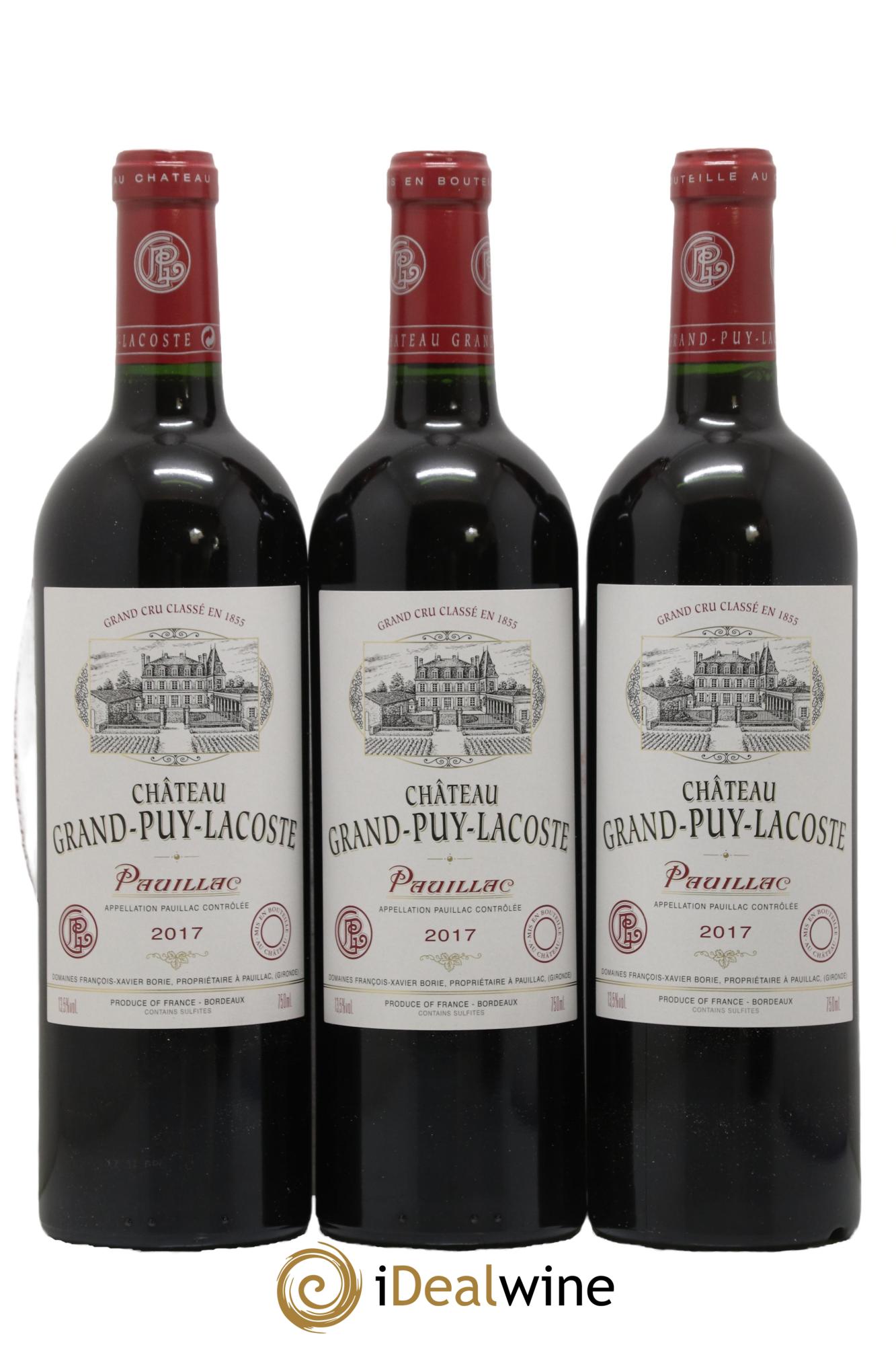 Château Grand Puy Lacoste 5ème Grand Cru Classé 2017 - Lot de 6 bouteilles - 2