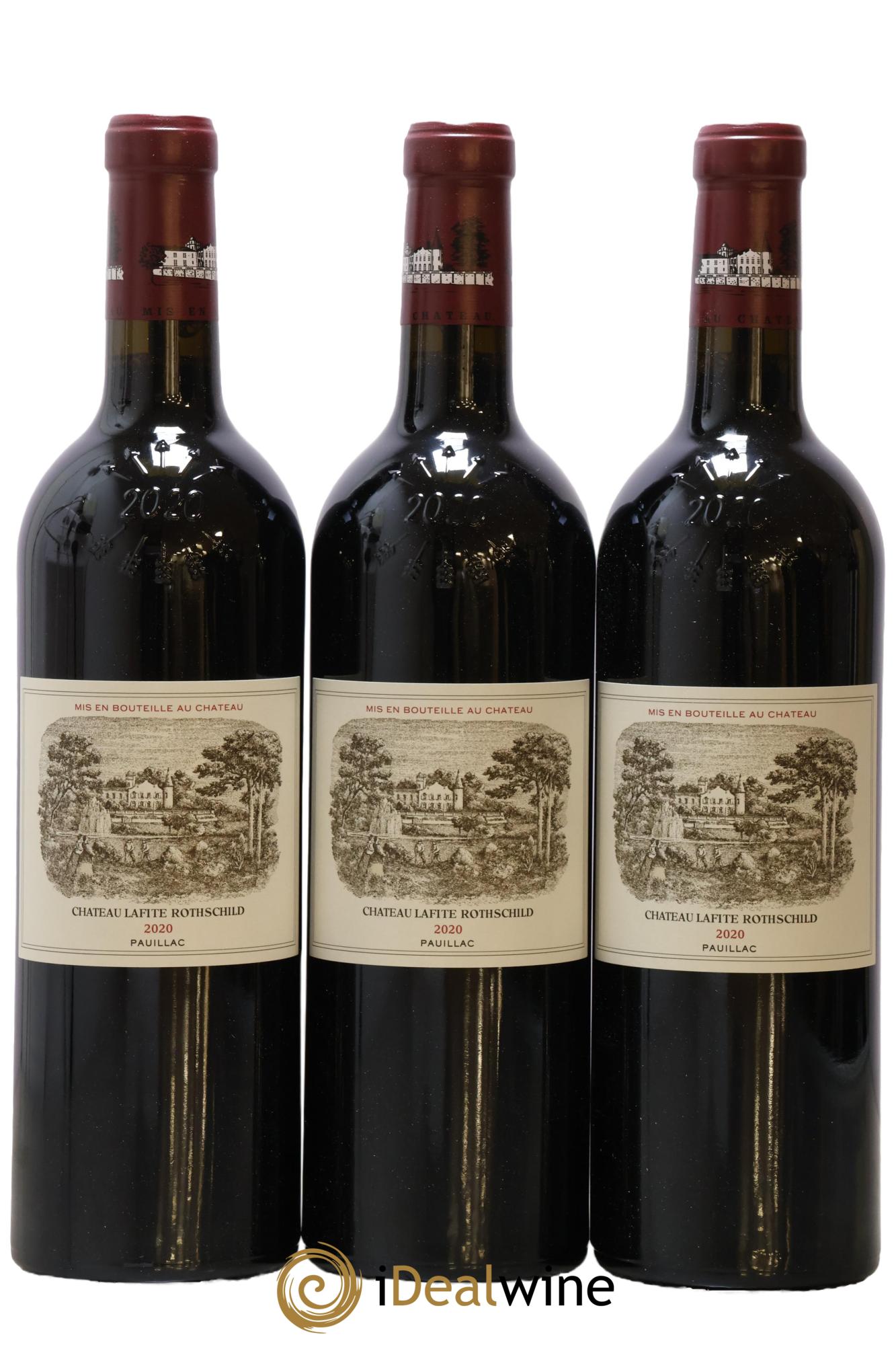 Château Lafite Rothschild 1er Grand Cru Classé  2020 - Lot de 6 bouteilles - 3