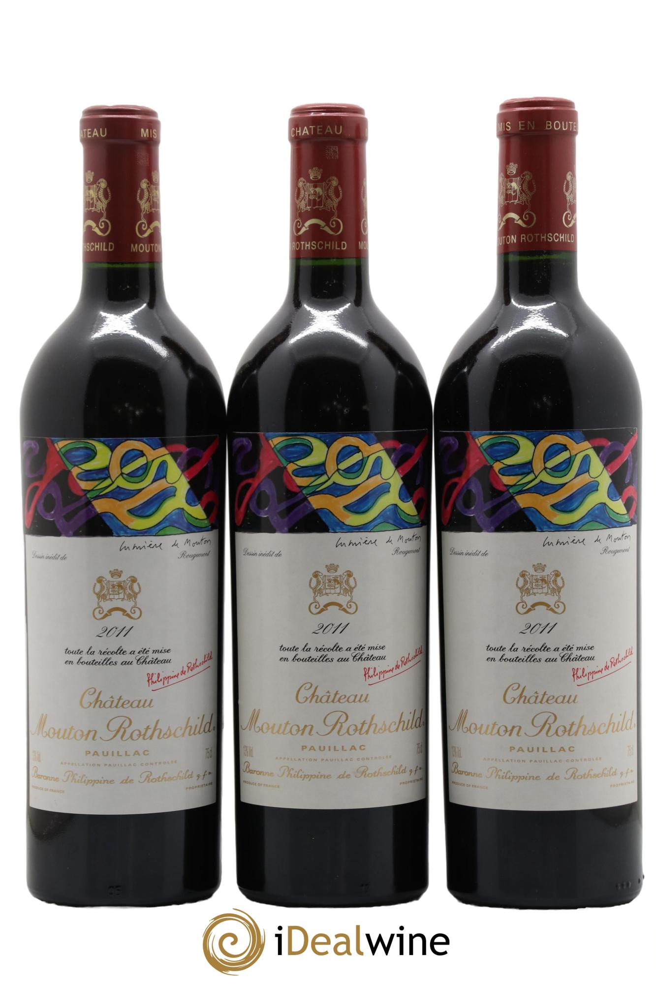 Château Mouton Rothschild 1er Grand Cru Classé 2011 - Lot de 6 bouteilles - 4