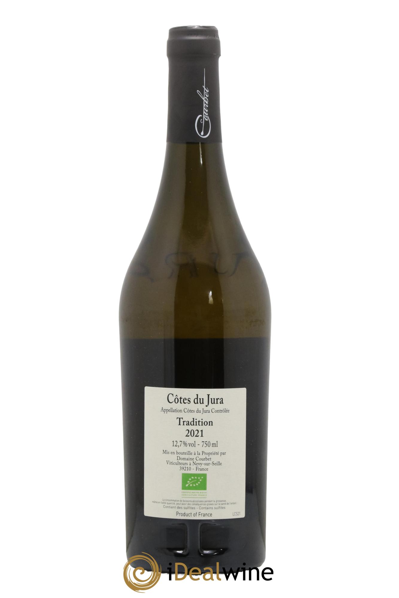Côtes du Jura Tradition Domaine Courbet 2021 - Posten von 1 Flasche - 1