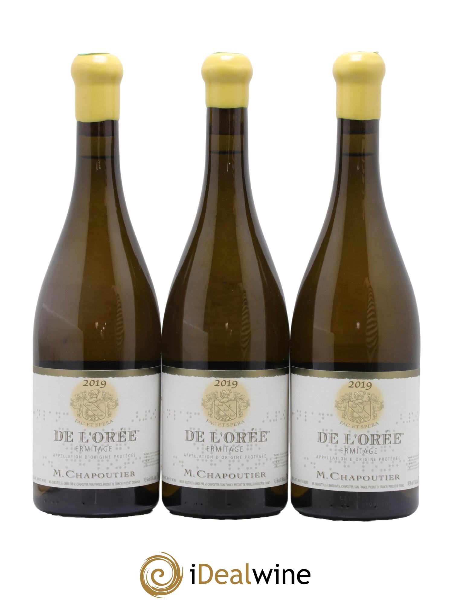 Hermitage Ermitage de l'Orée Chapoutier 2019 - Lot de 6 bouteilles - 3